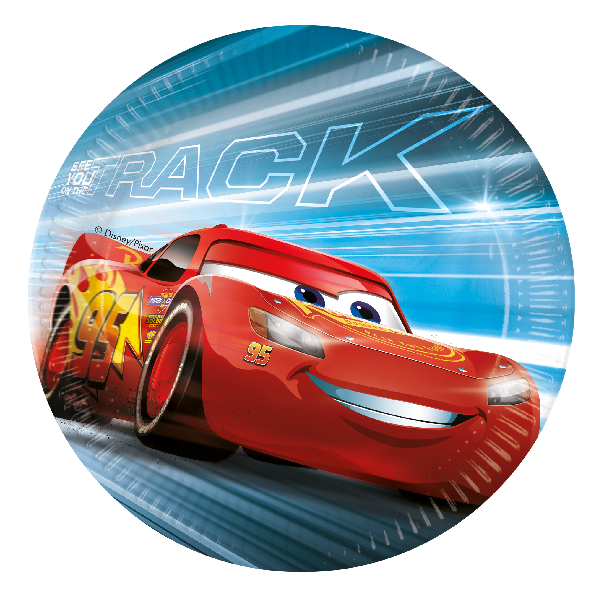 Papptallerken Cars Victory is Mine 23cm, 8stk