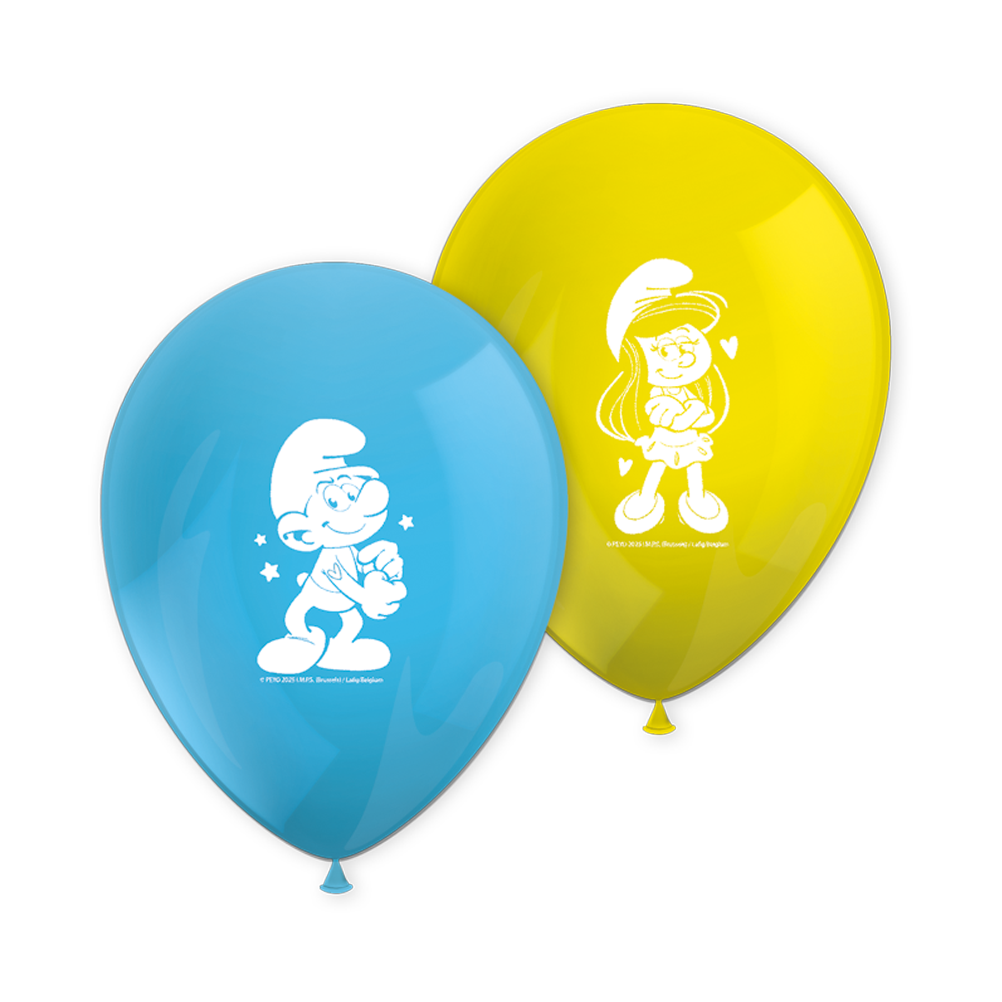 Ballonger Smurfene 8stk