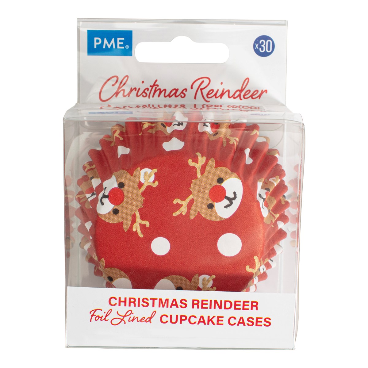 PME Muffinsform Jul Reinsdyr 30stk