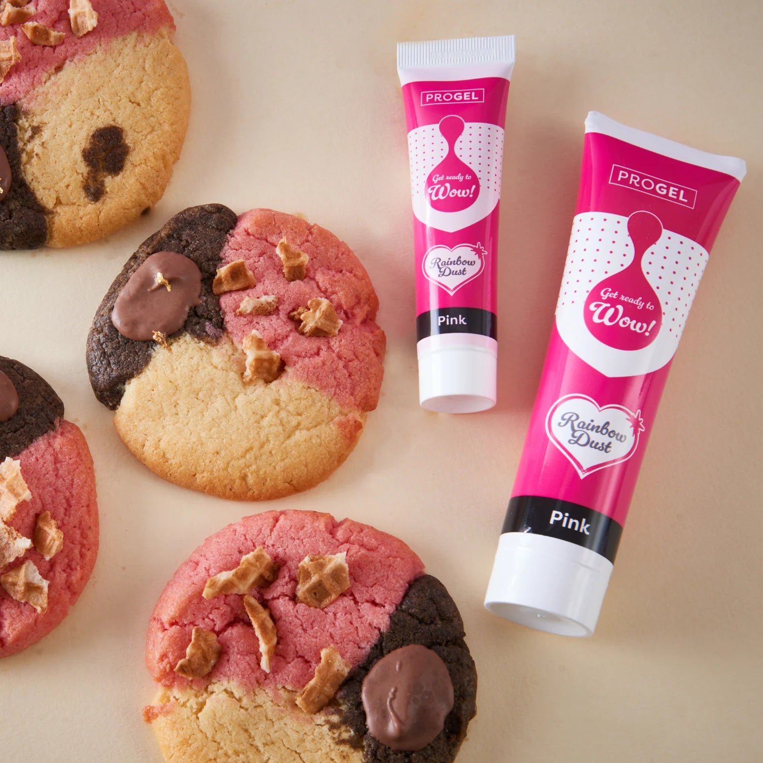 Progel Pastafarge Rosa 100g