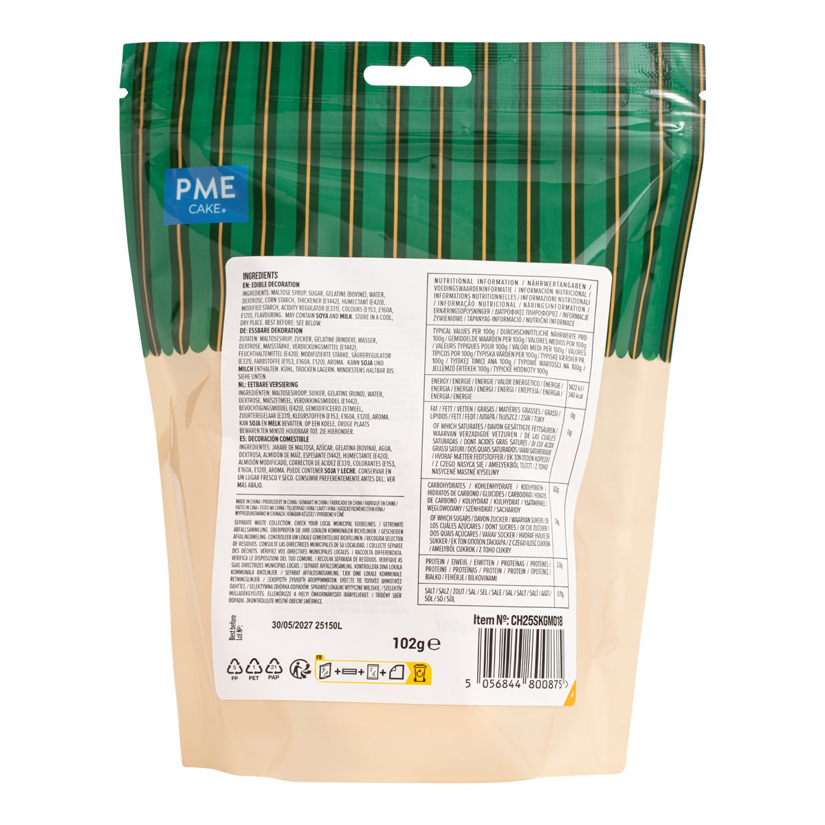 PME Marshmallow Snømann 12stk