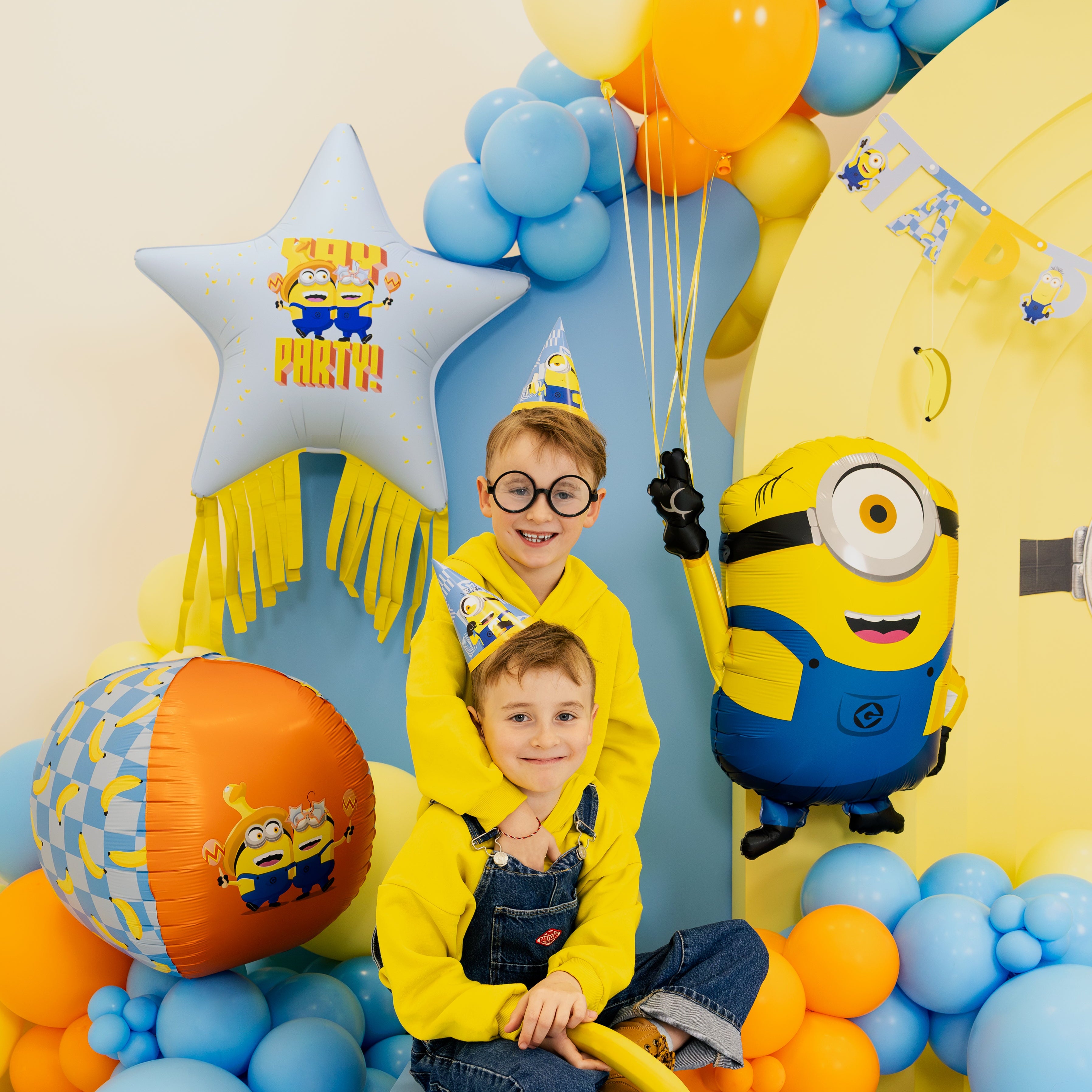Partyhatt Minions 6 stk