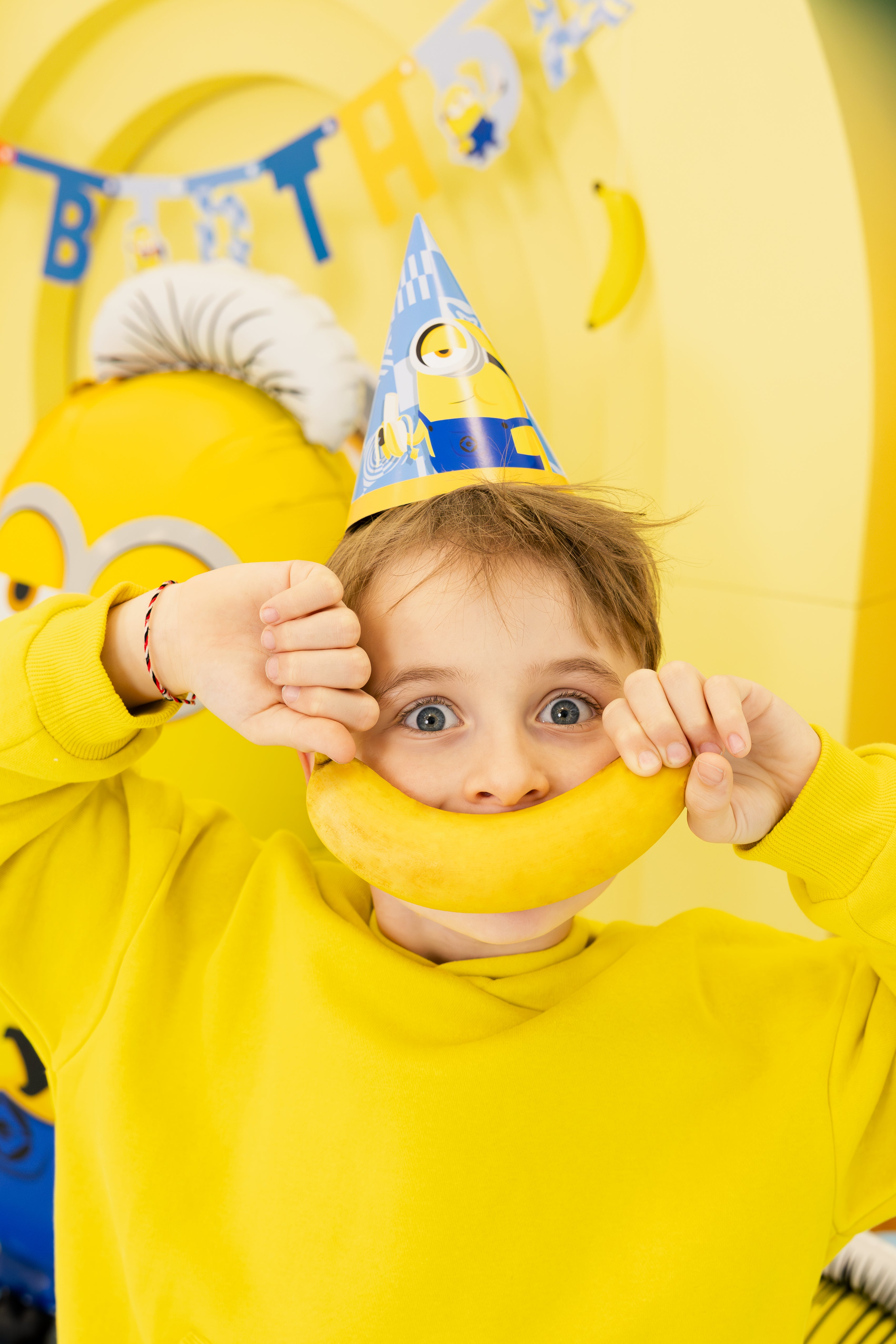 Partyhatt Minions 6 stk