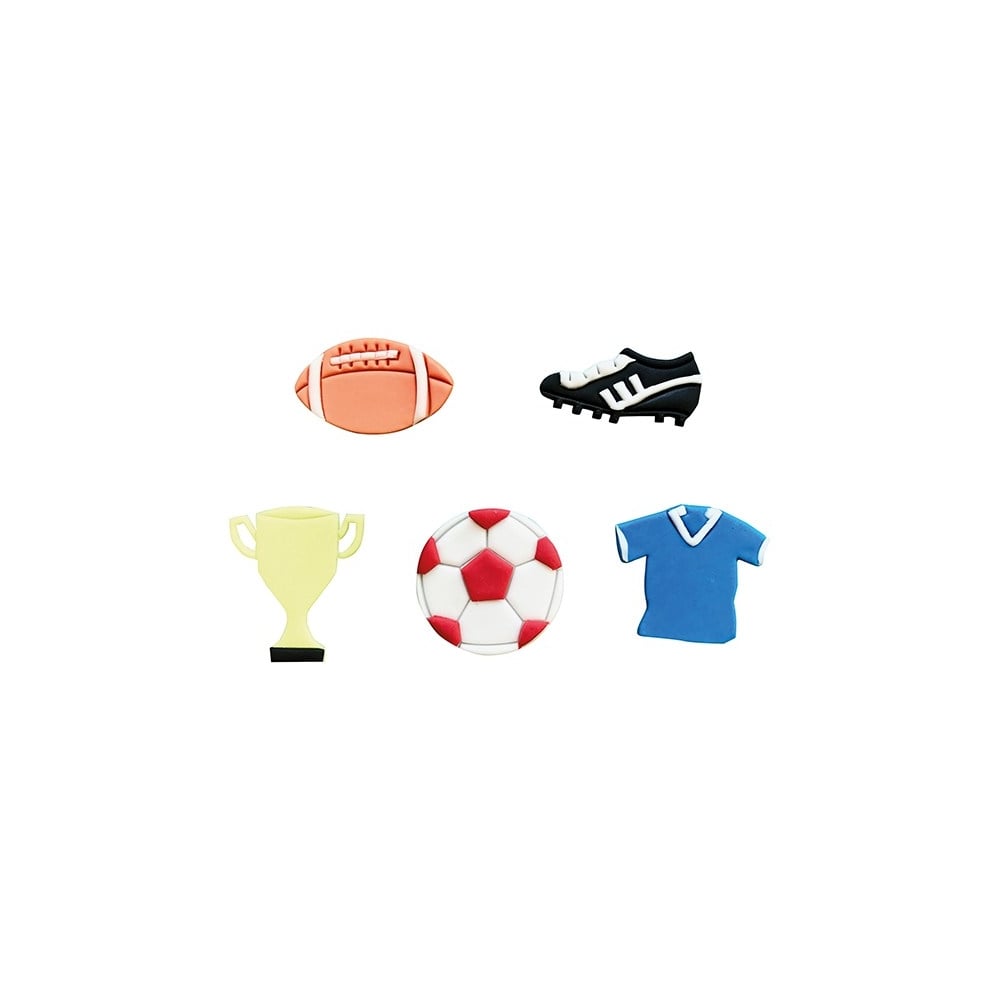 Utstikkerlinjal Fotball 3 - 5 cm