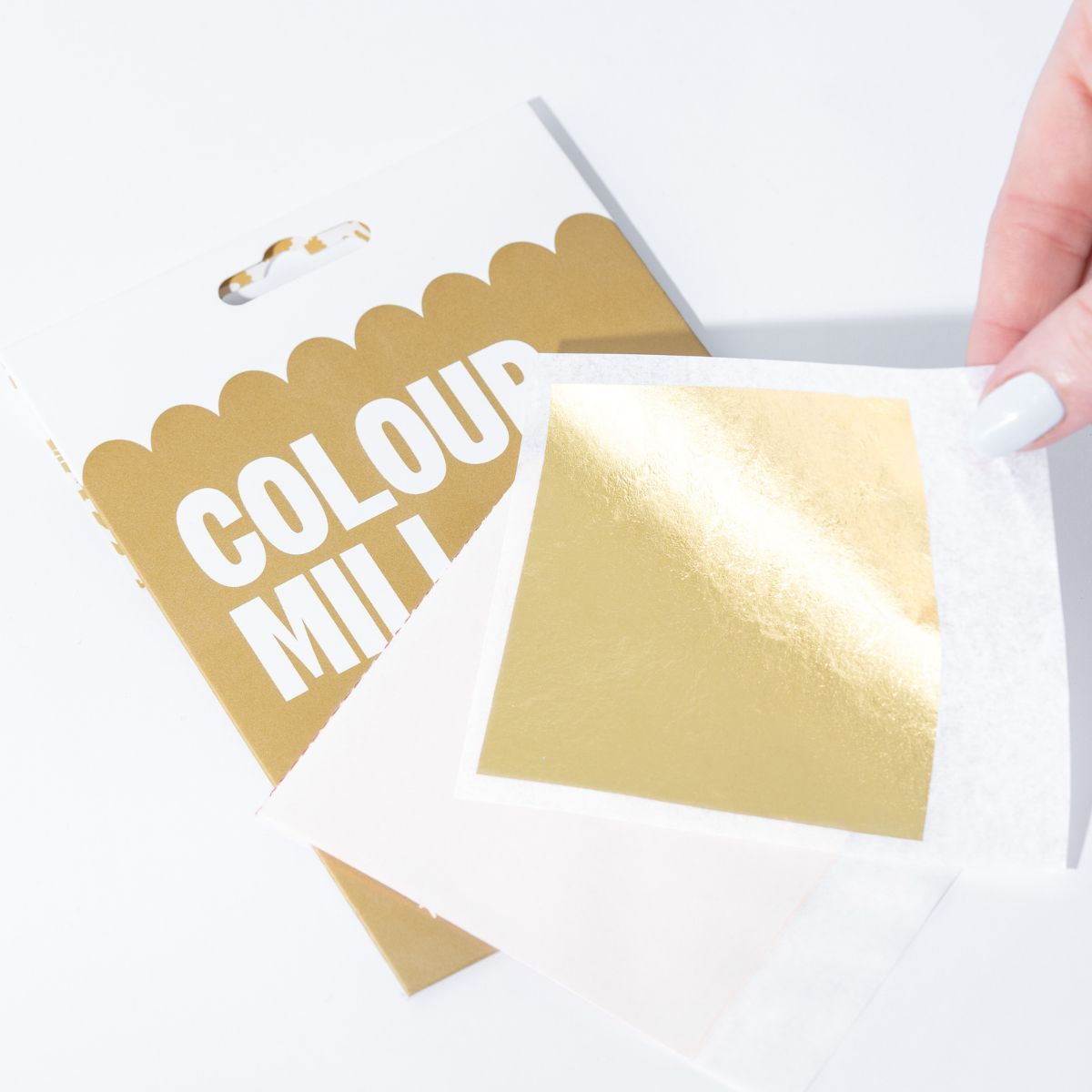 Colour Mill Spiselig Gullblad 5 ark