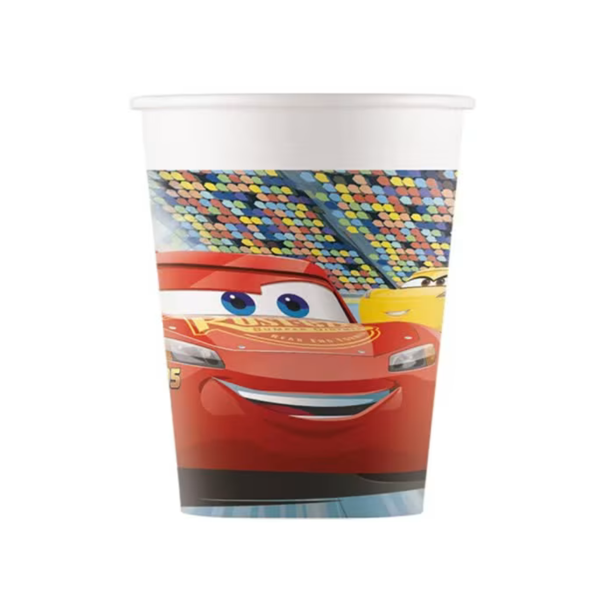 Drikkekrus i papp Cars 3, 8 stk