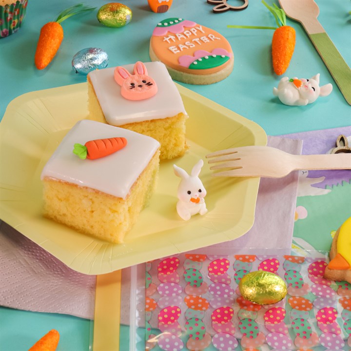 Kakepynt Spiselig Påske Kanin 12stk