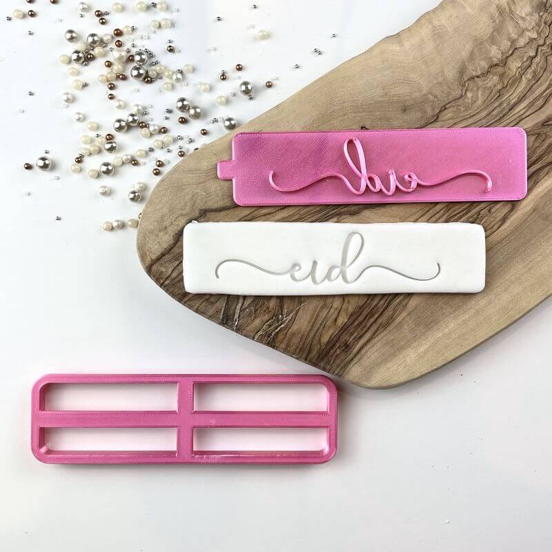 Utstikker og stempel Eid Verity Font