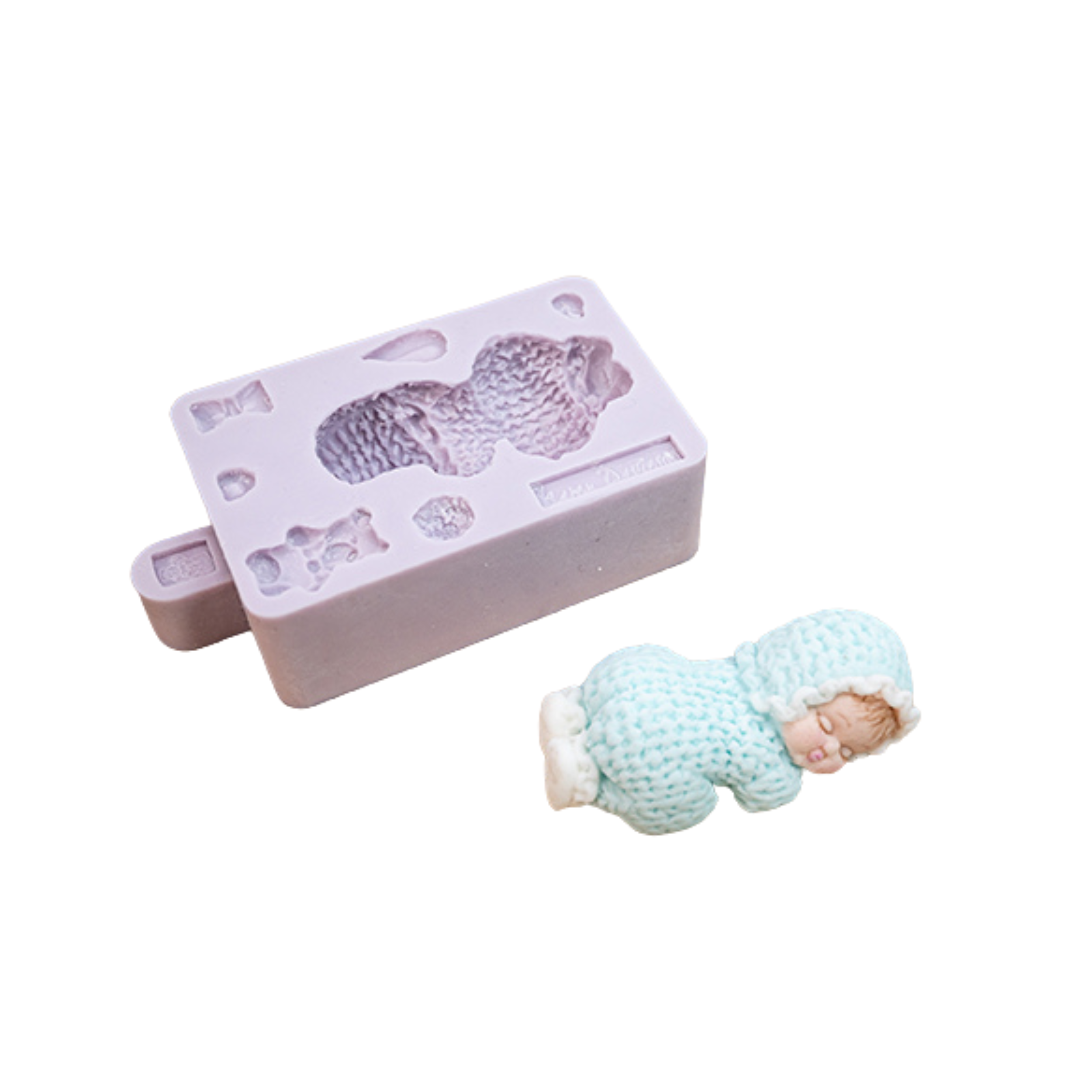 Karen Davies Silikonform 3D Baby