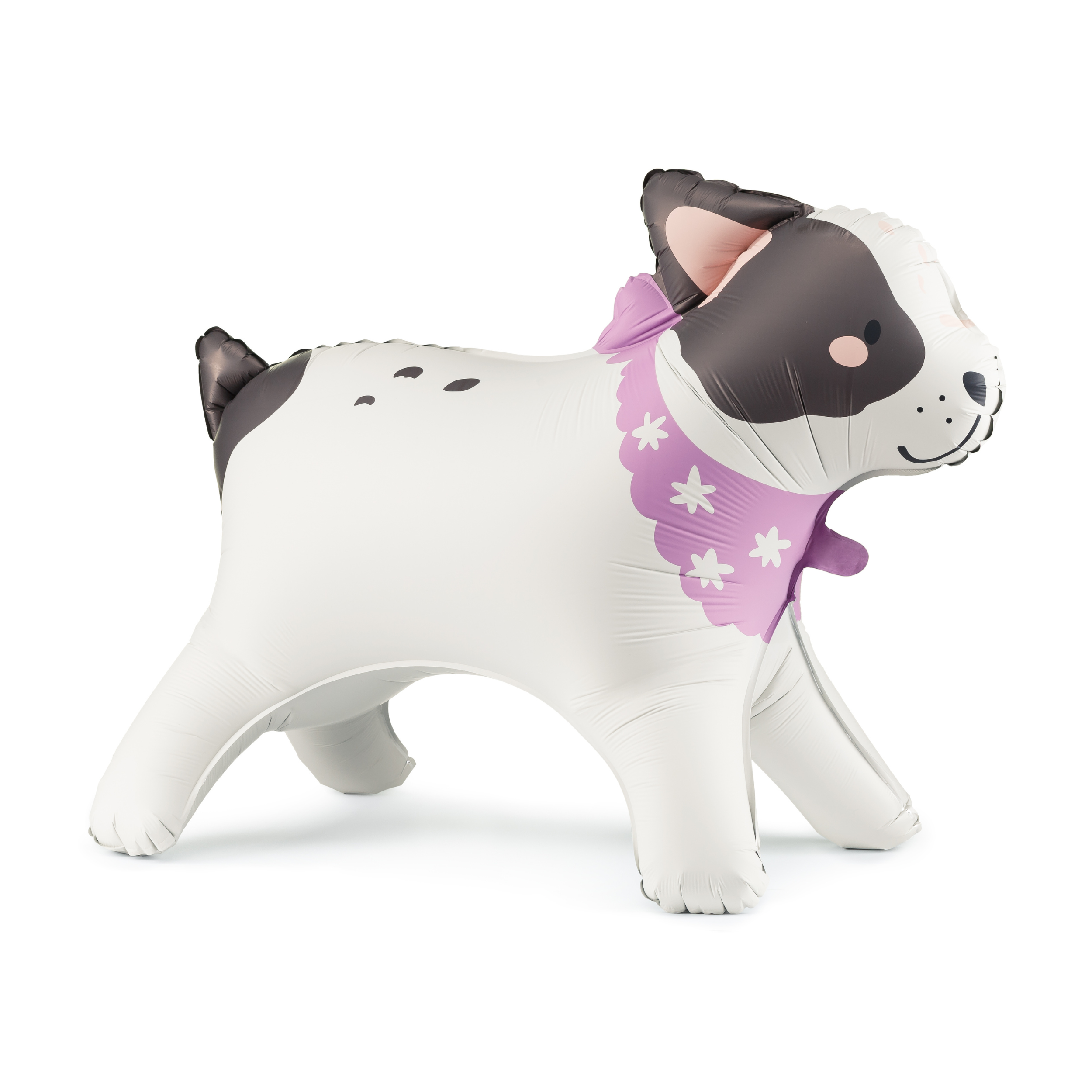 Folieballong Hund Bulldog, 75x57 cm