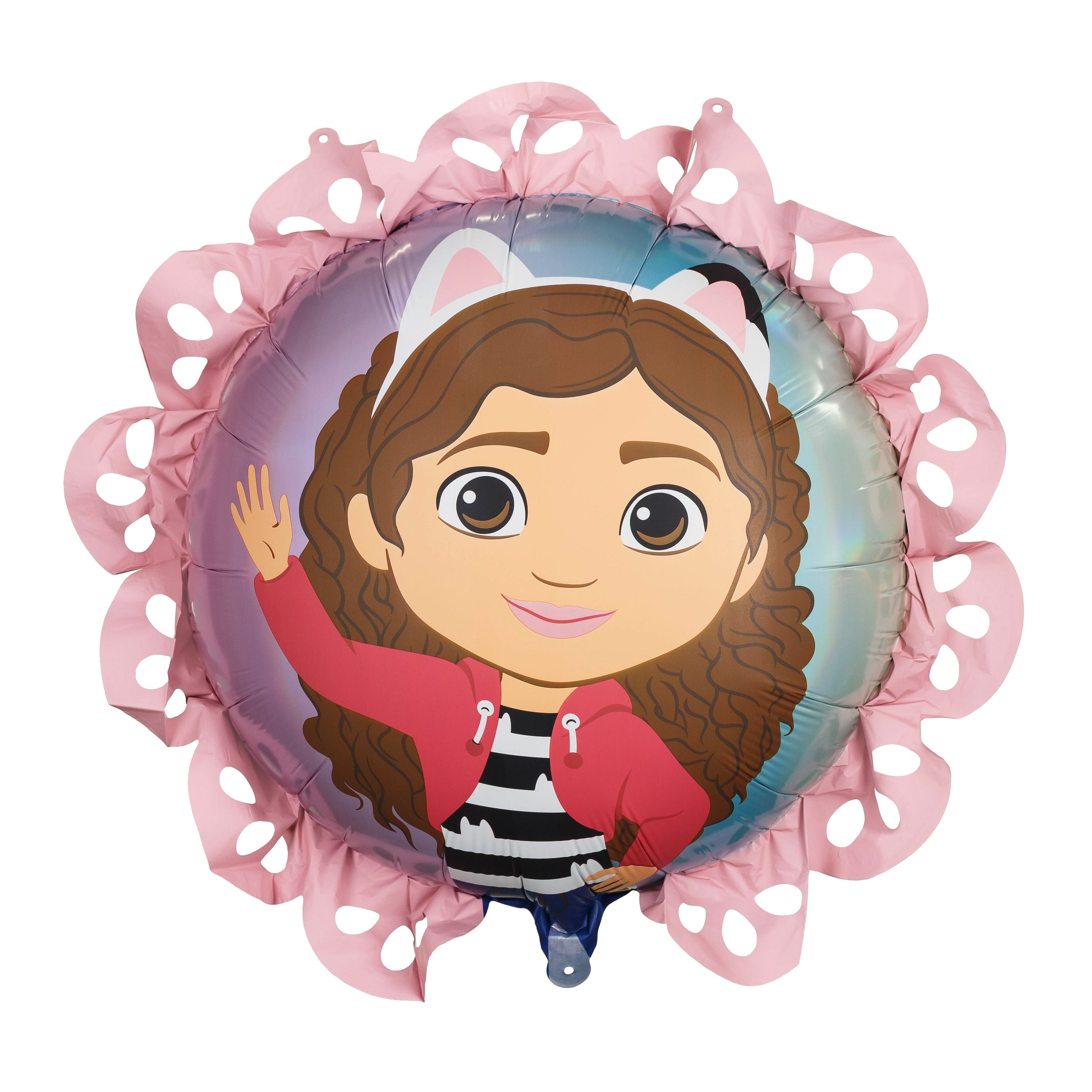 Folieballong Gabbys Dukkehus med volang 52 cm
