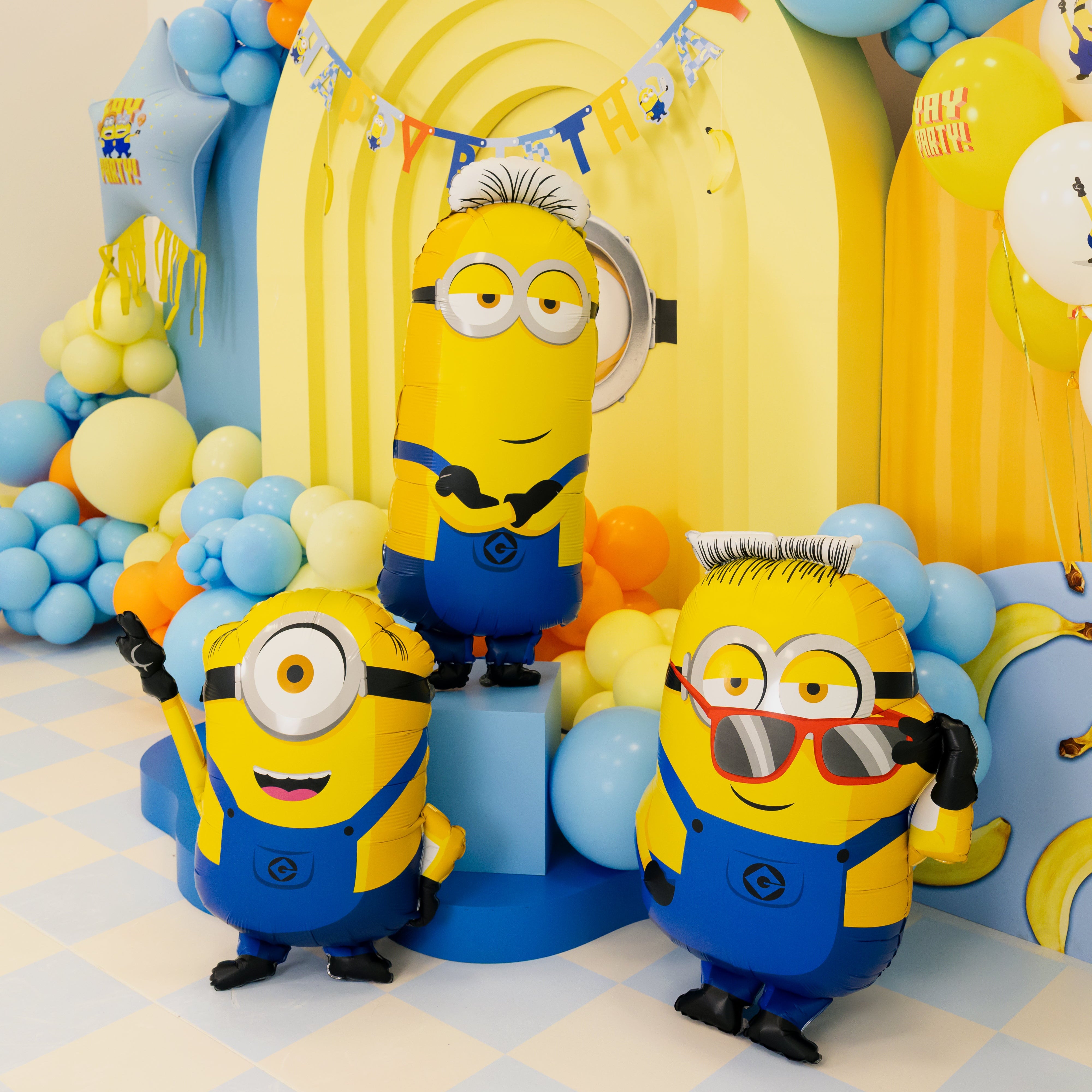 Folieballong Minion Tim, 40x100cm
