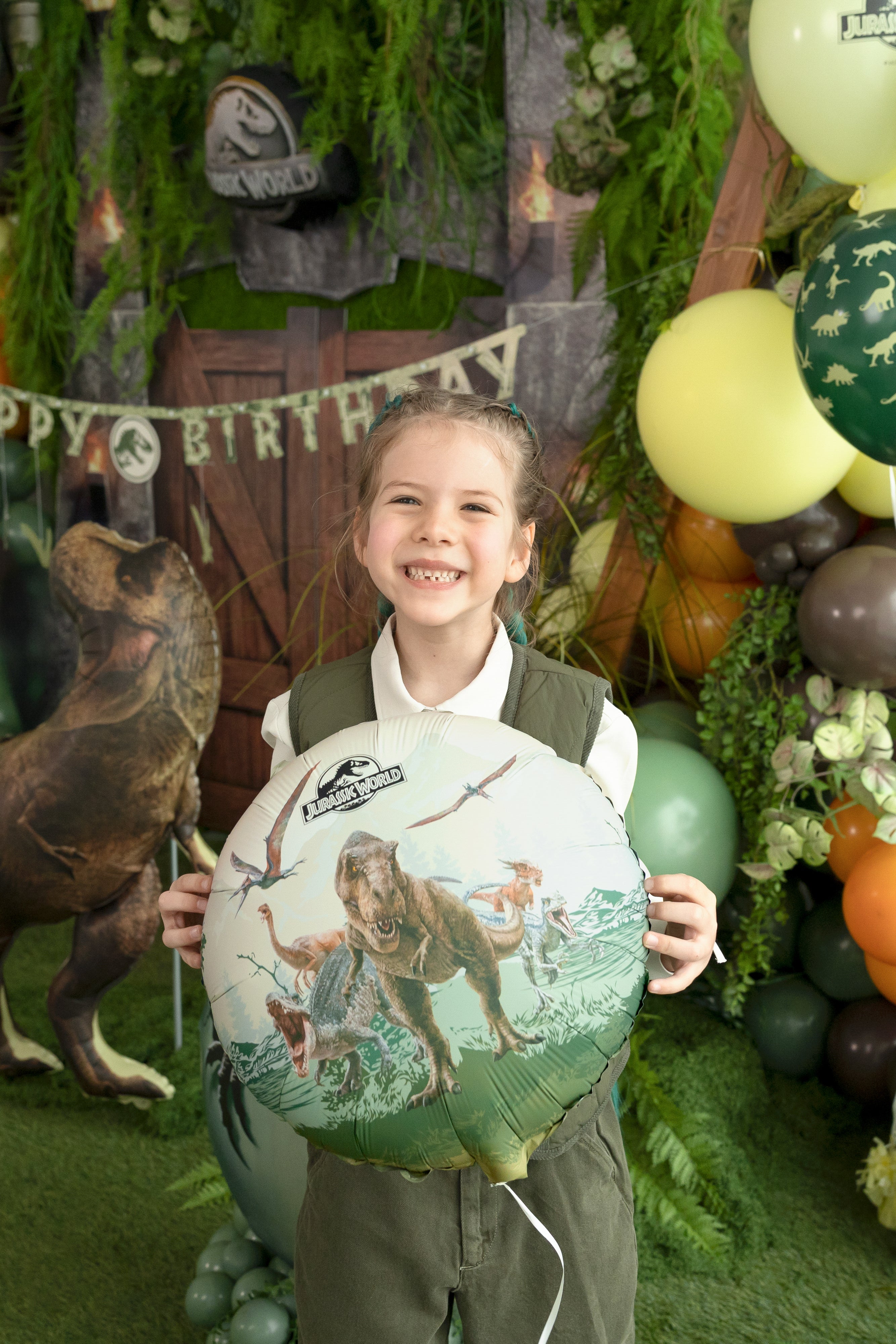 Folieballong Jurassic World Rund