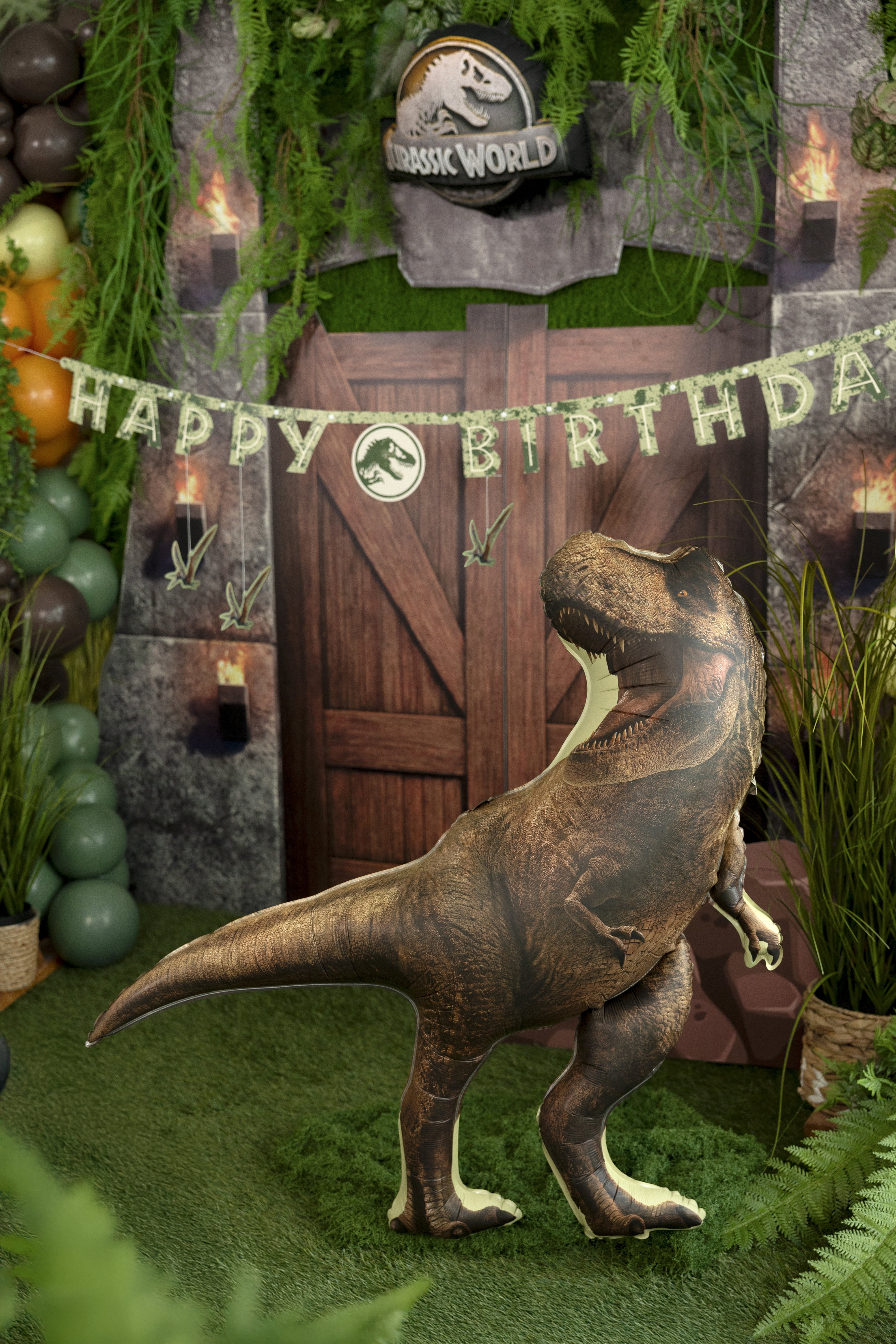Folieballong Jurassic World T-Rex