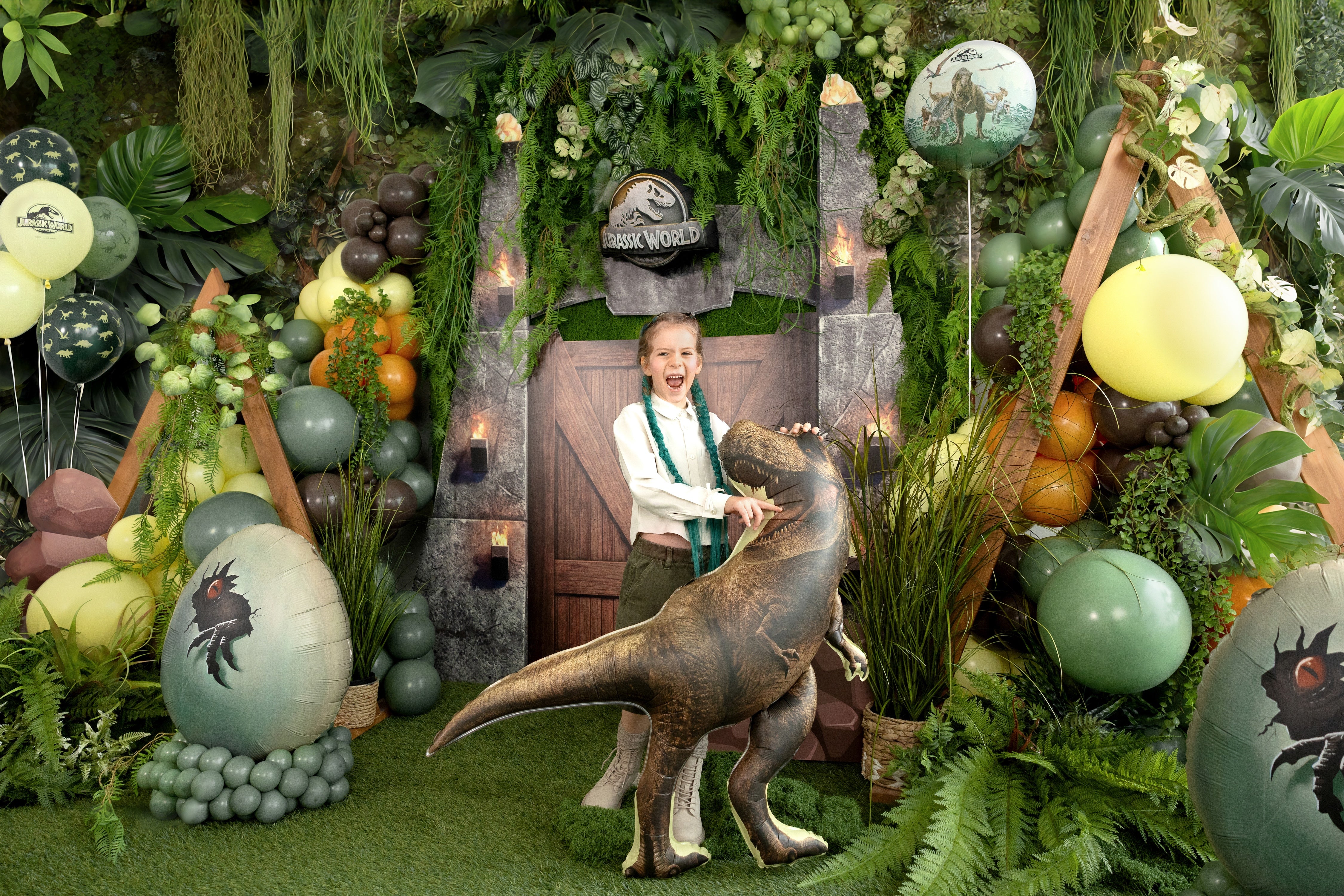 Folieballong Jurassic World T-Rex
