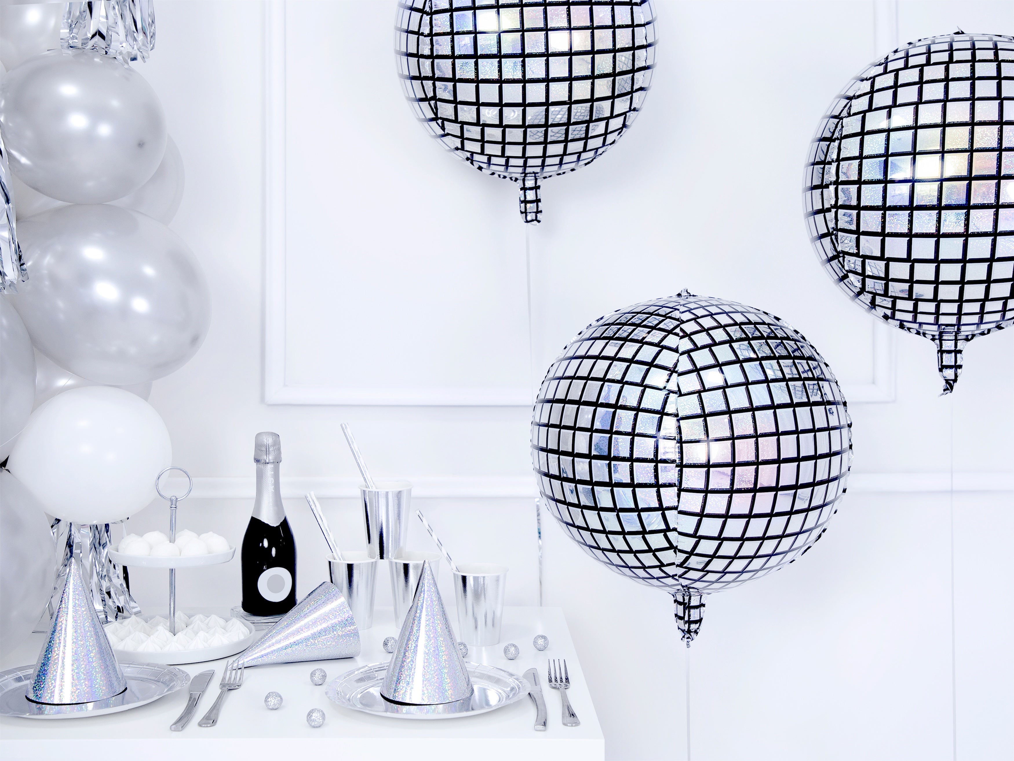 Ballong Discokule folie 40 cm