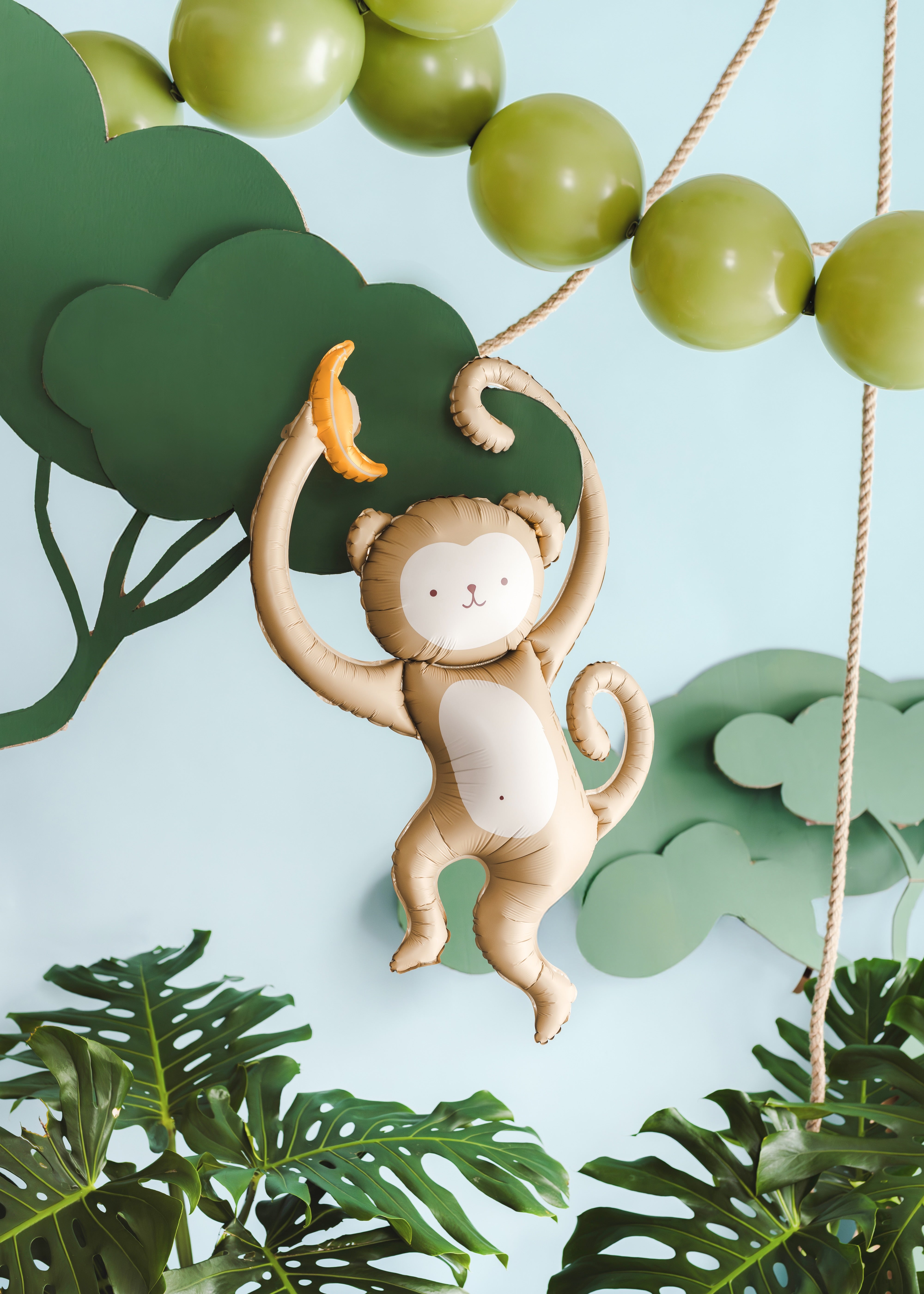 Folieballong Ape, 51x88 cm