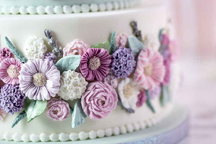 Karen Davies Silikonform Blomster Ass.
