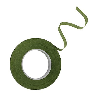 Blomstertape Mørk Grønn 13mmx17.4m