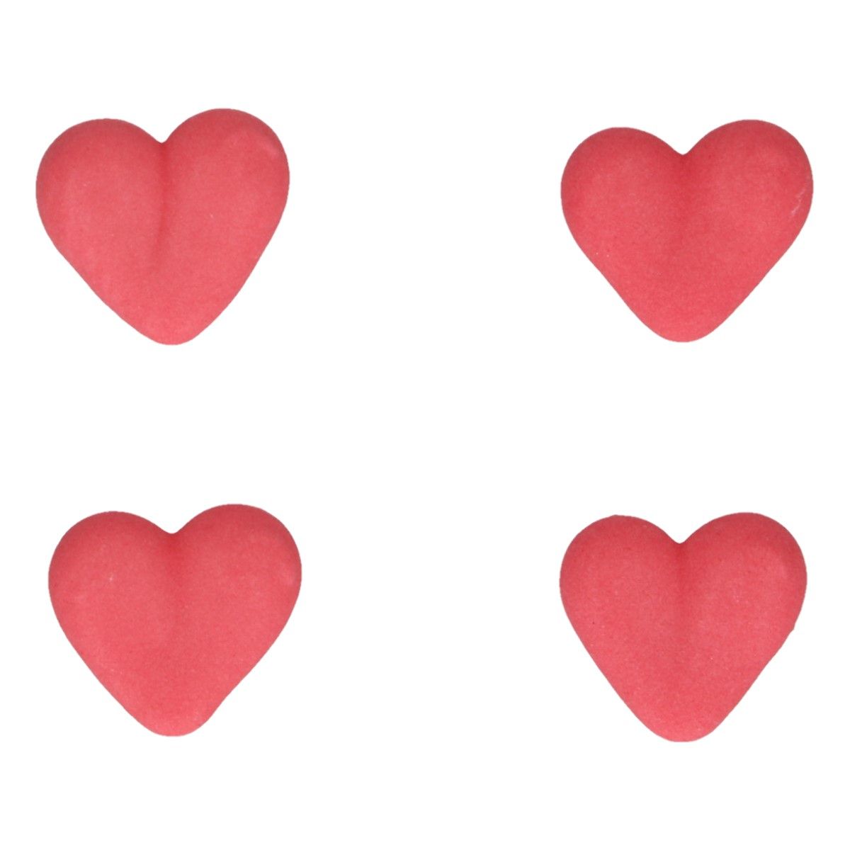 FunCakes Kakepynt Hjerter Rød 8 stk