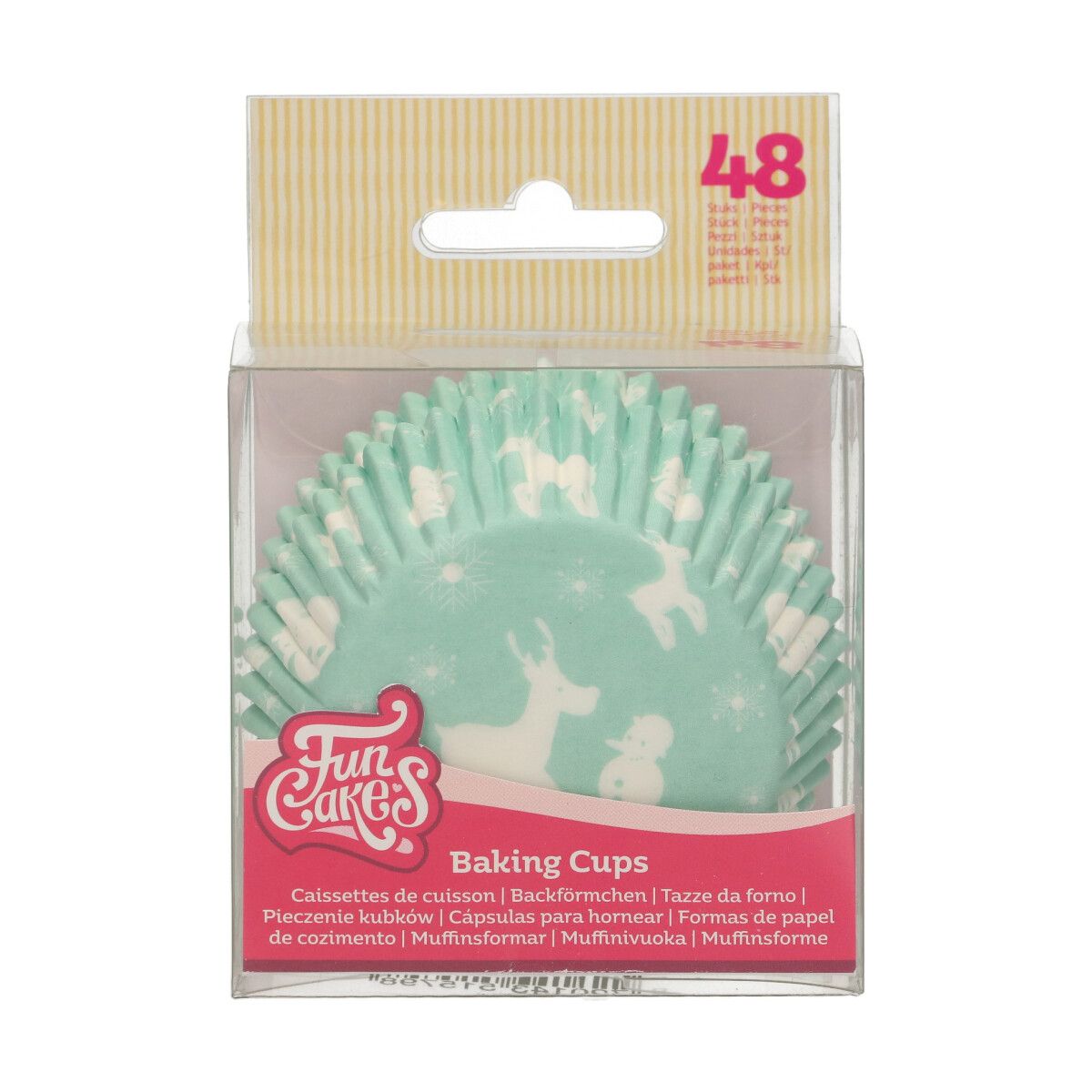 FunCakes Muffinsformer Vinterland 48 stk