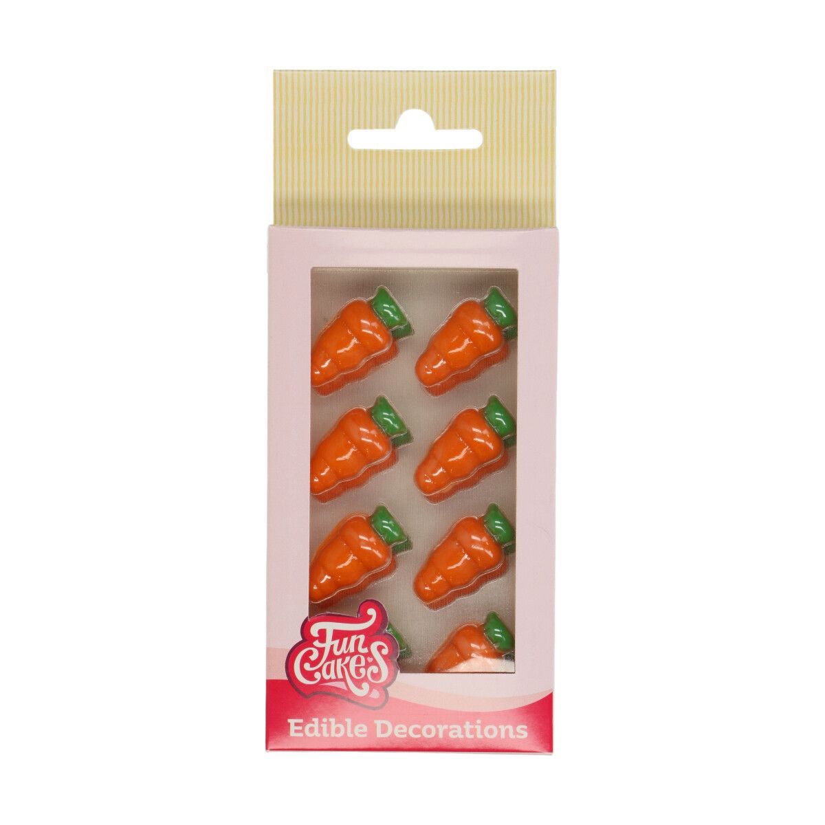 FunCakes Kakepynt Sjokolade Gulrot 24stk
