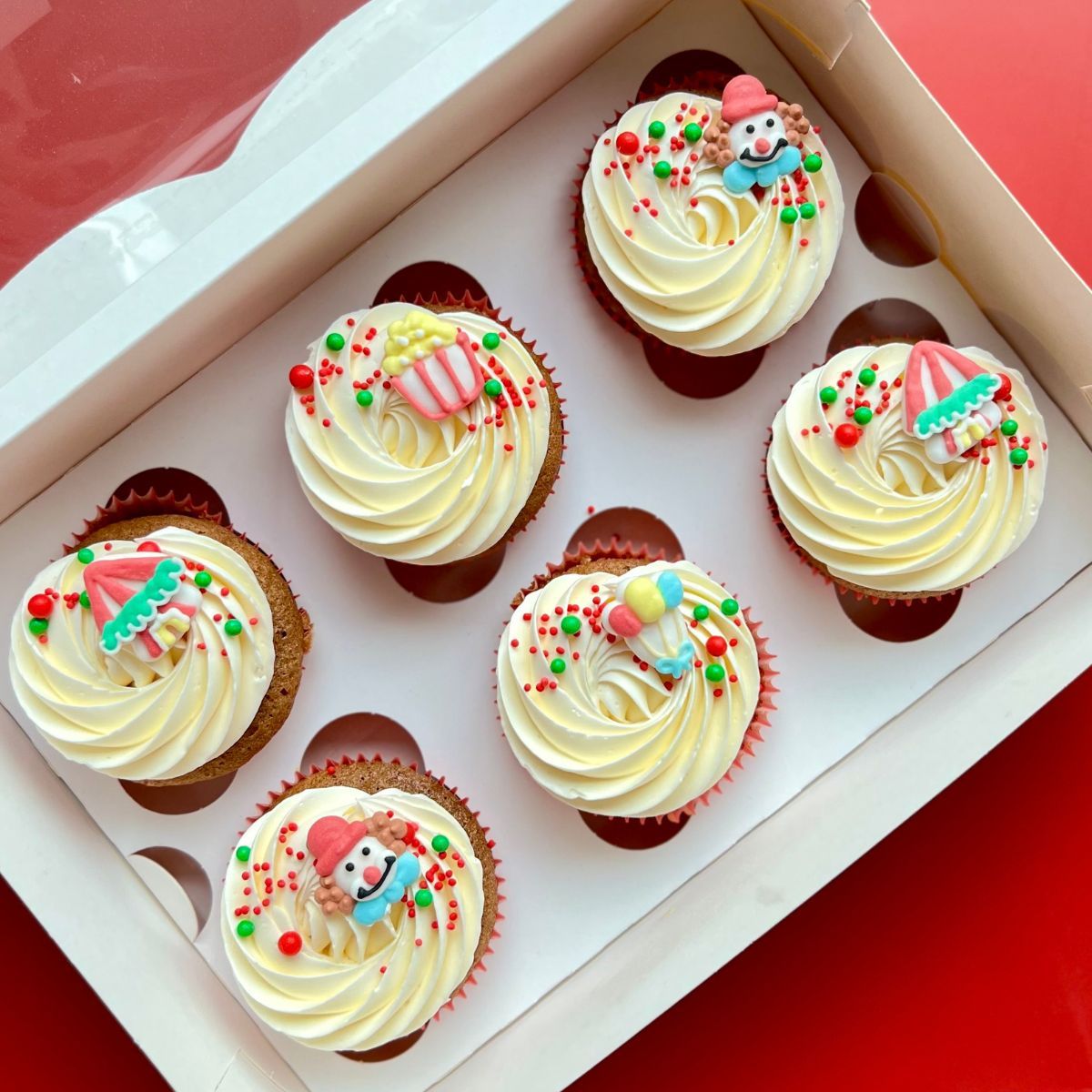 FunCakes Kakepynt Sirkus 8 stk