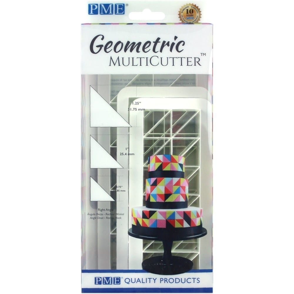 Utstikker Geometric Trekantet, 3 deler