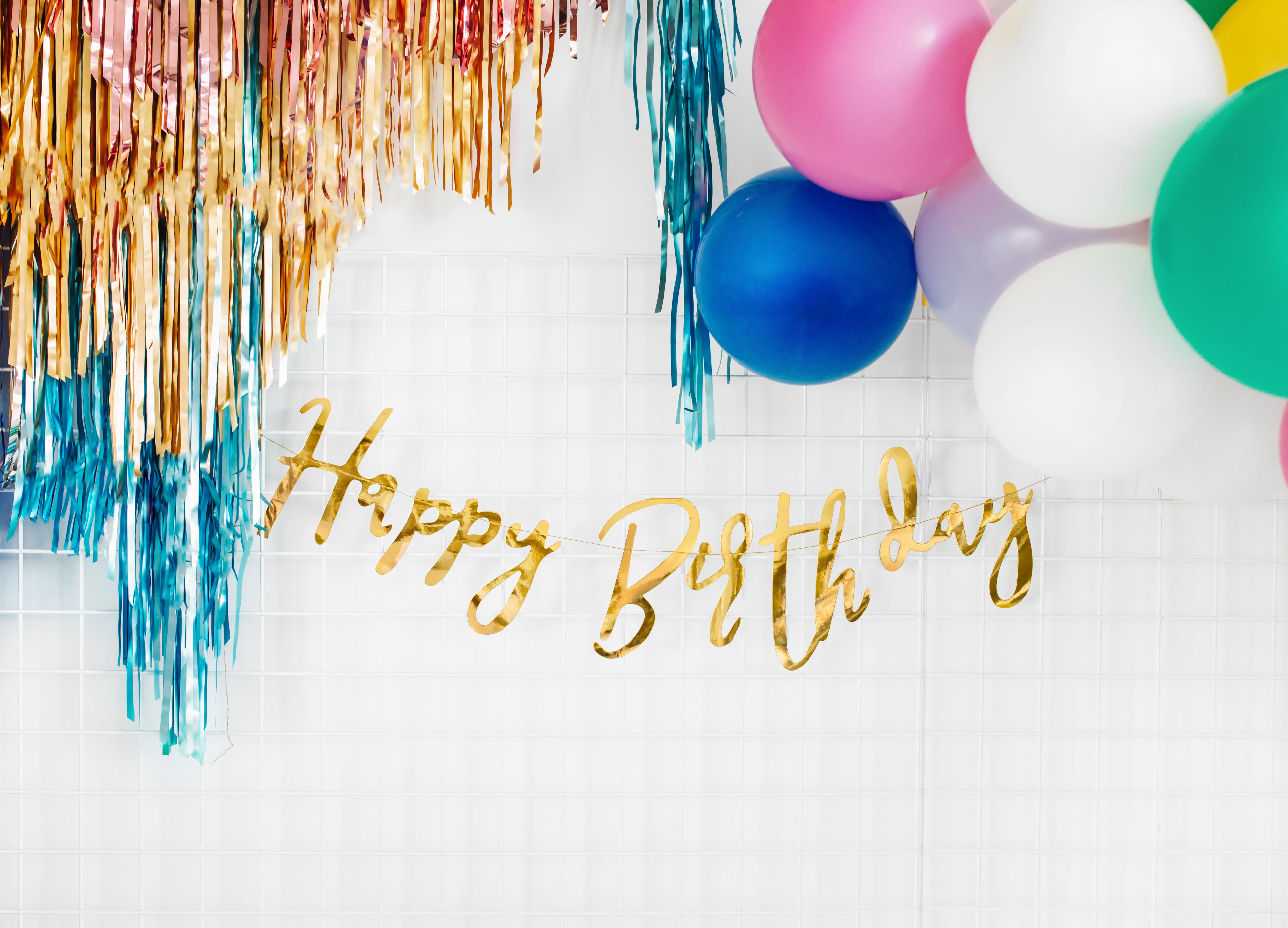 Banner Happy Birthday Gull