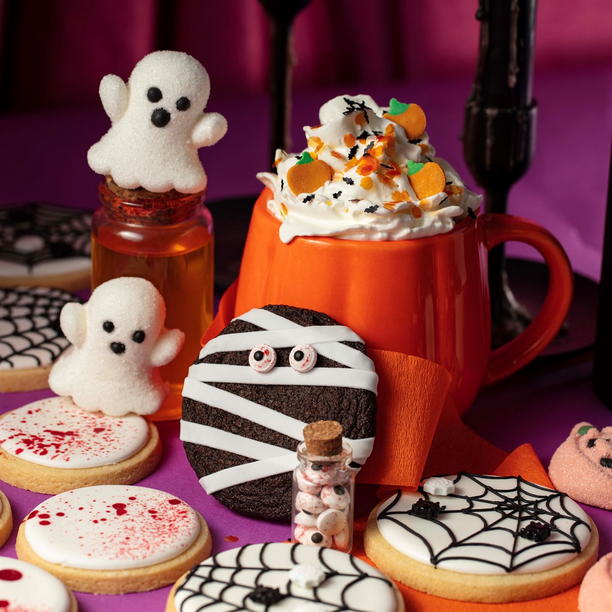 PME Kakestrø Halloween Gresskar 25g