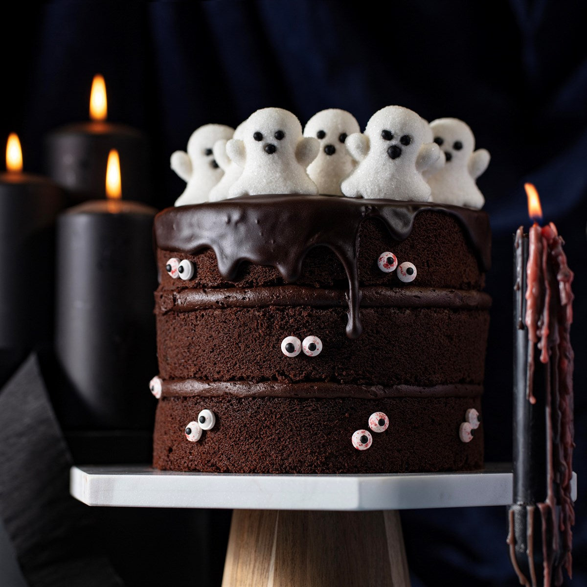 PME Marshmallow Halloween Spøkelse 12stk
