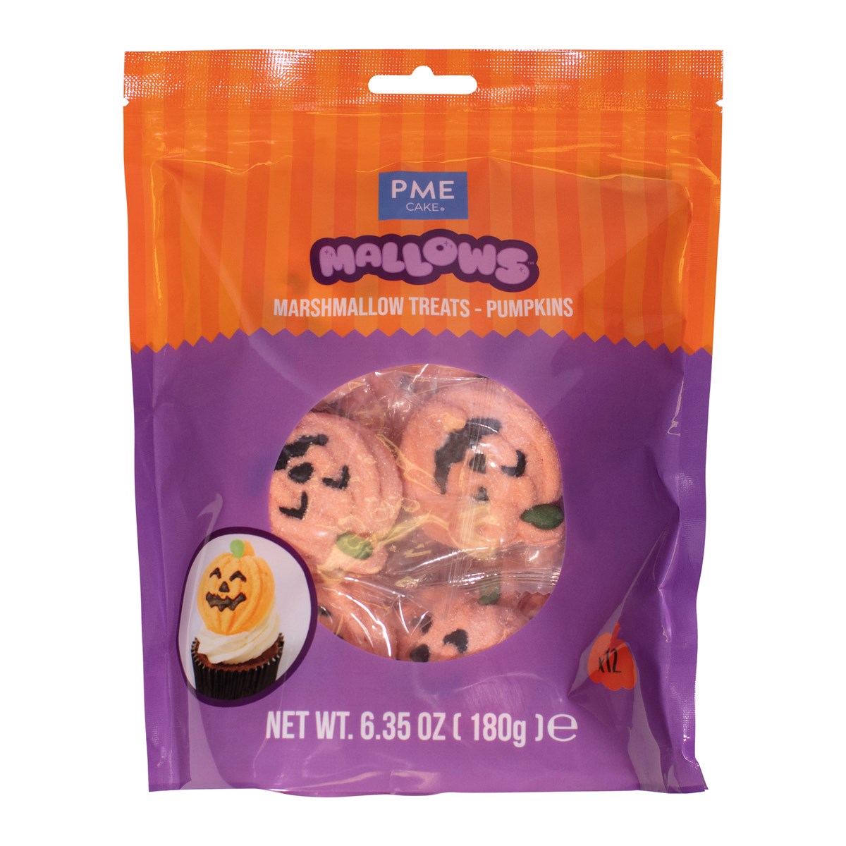PME Marshmallow Halloween Gresskar 12stk
