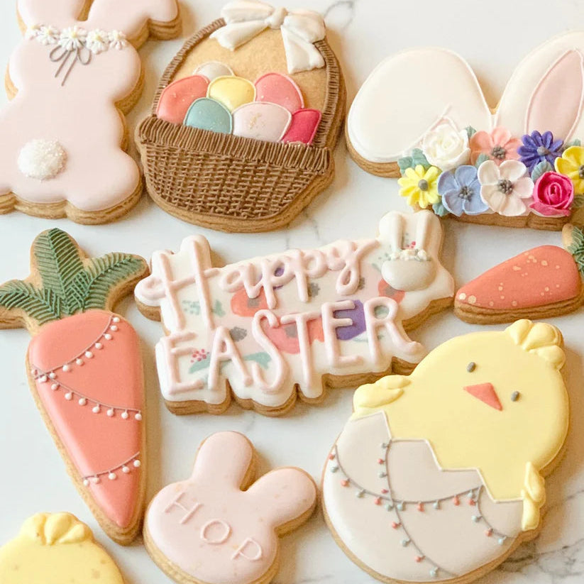 Utstikker og embosser Happy Easter