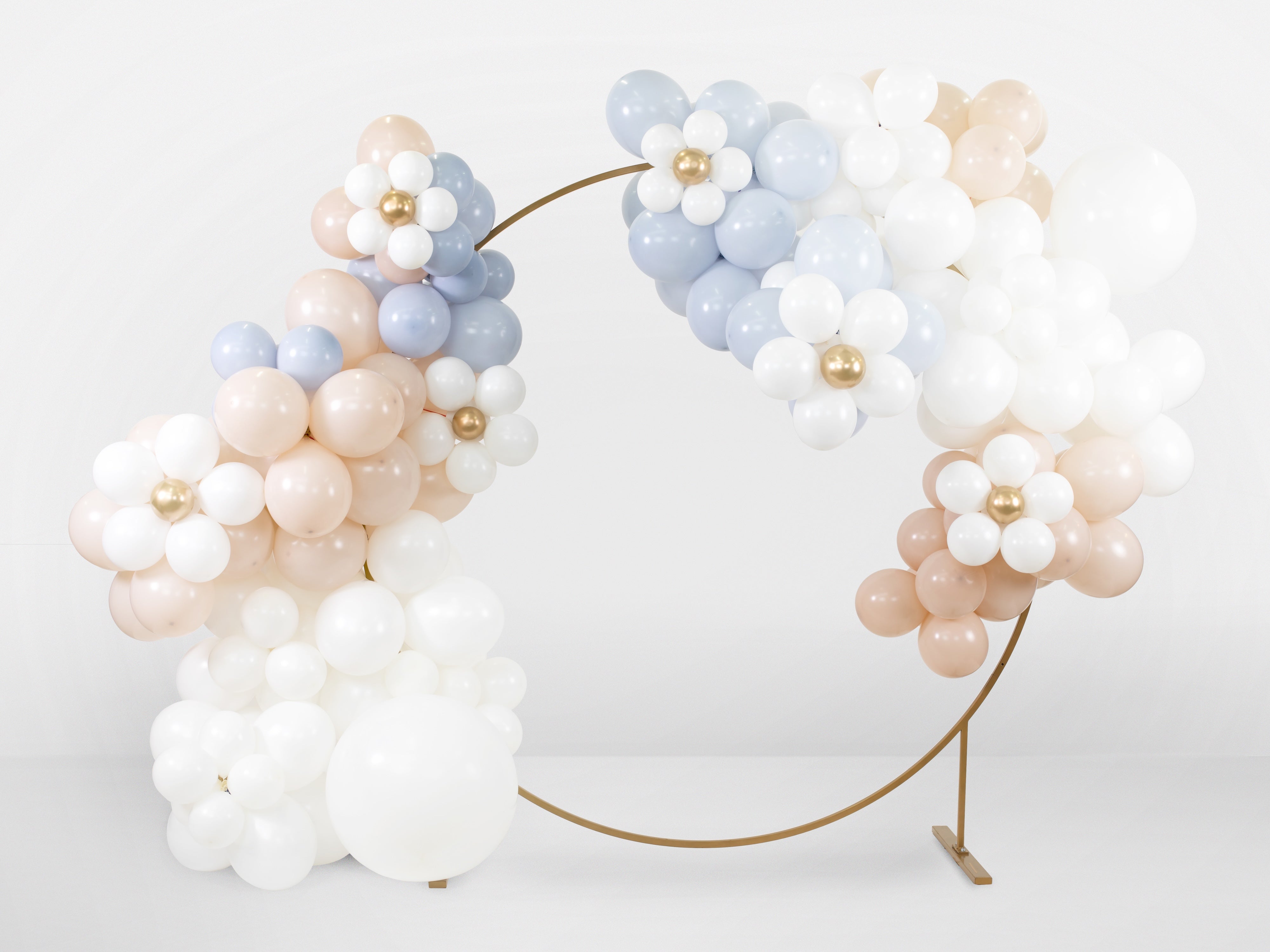 Ballonger Blomster set 5 stk, 40-50 cm