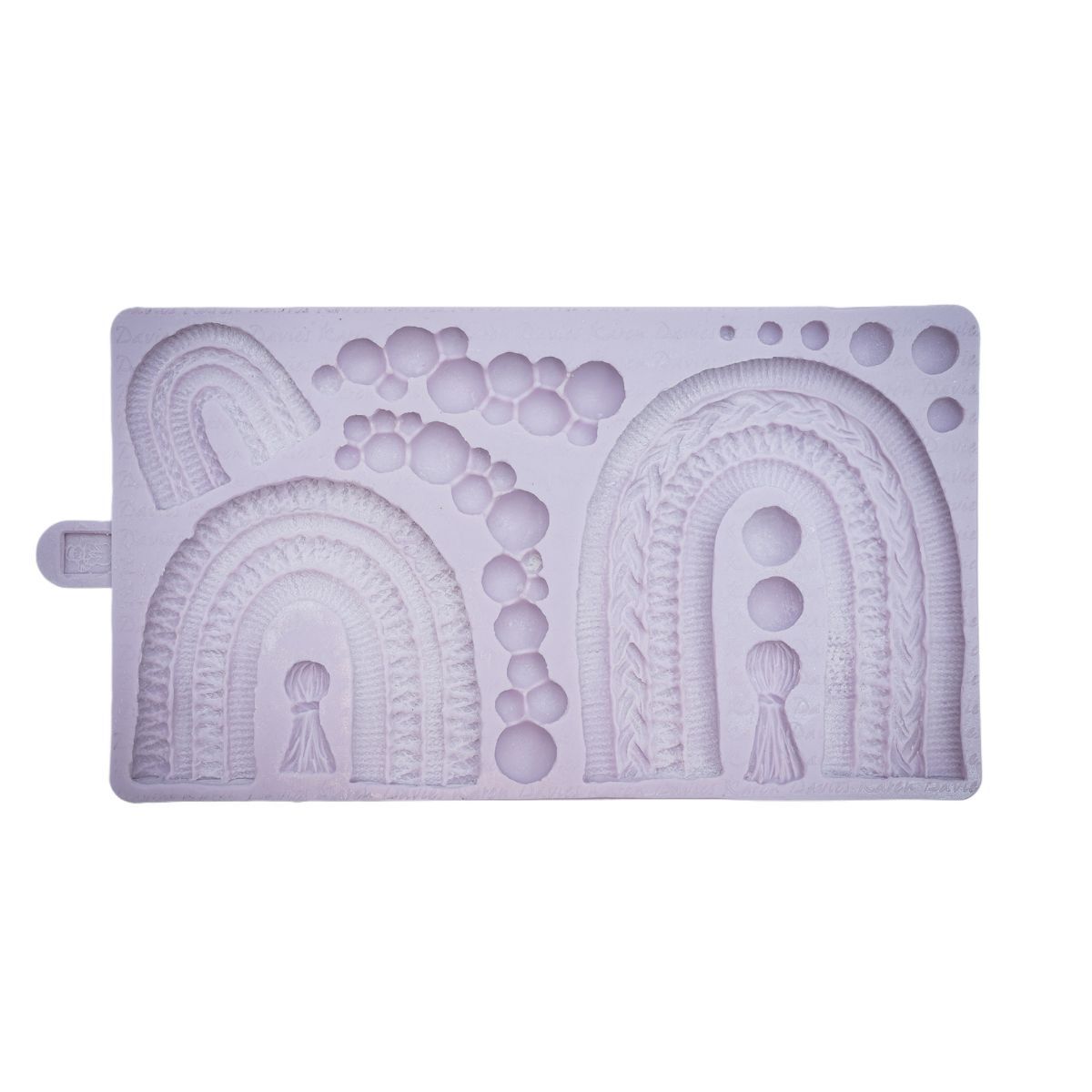 Karen Davies Silikonform Macramé Regnbue