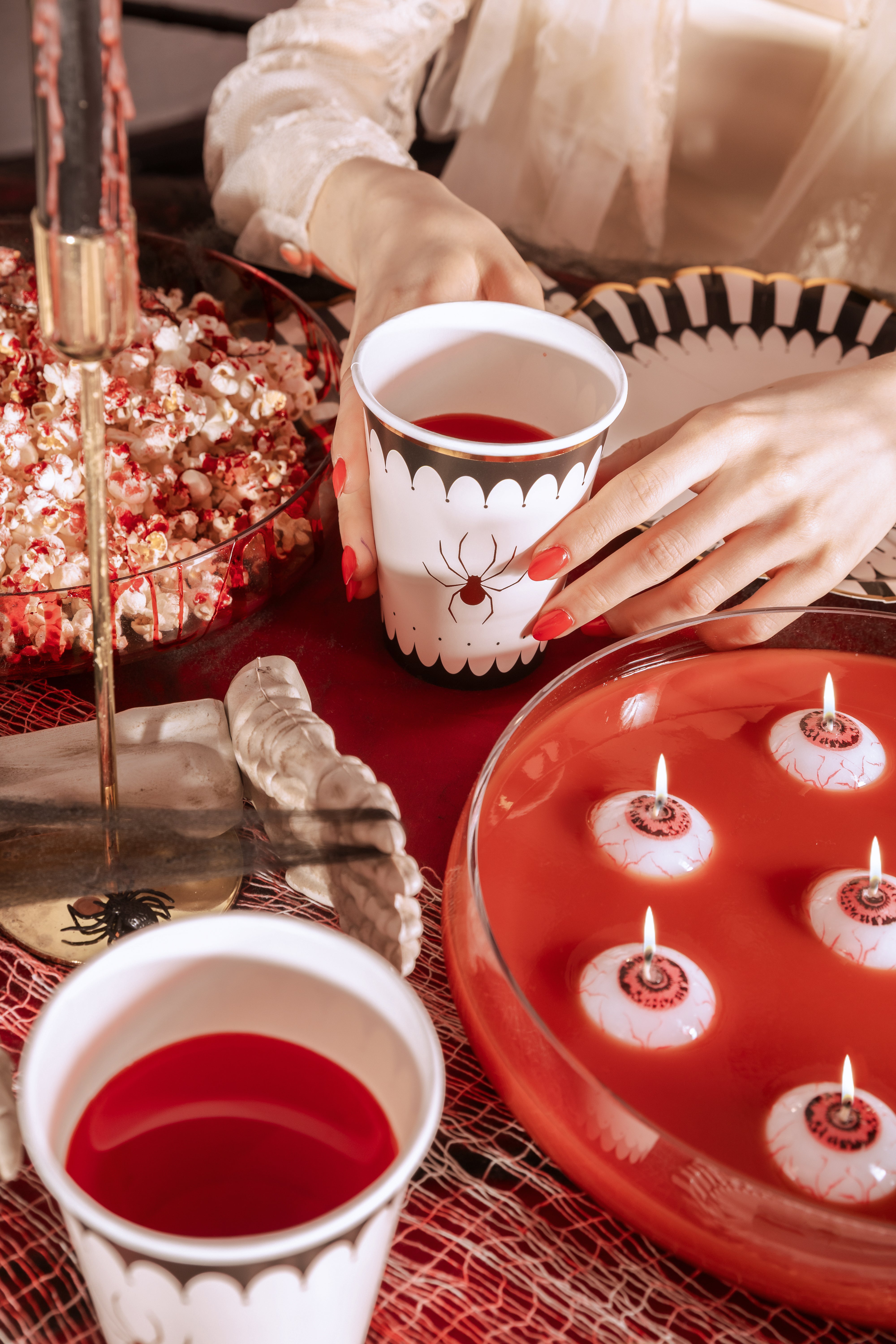 Drikkekrus Spider 6 stk