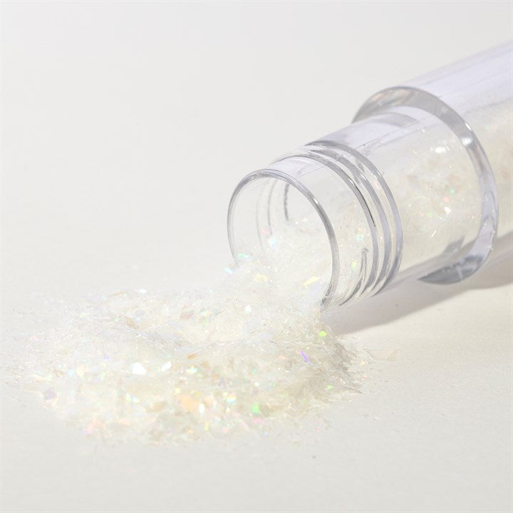 PME Magic Sparkles Glitterflak White Crystal