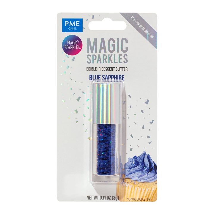 PME Magic Sparkles Glitterflak Blue Sapphire