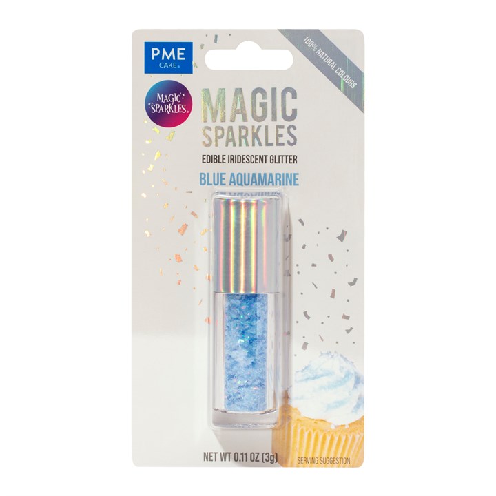 PME Magic Sparkles Glitterflak Blue Aquamarine