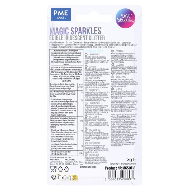 PME Magic Sparkles Glitterflak Diamond Dust