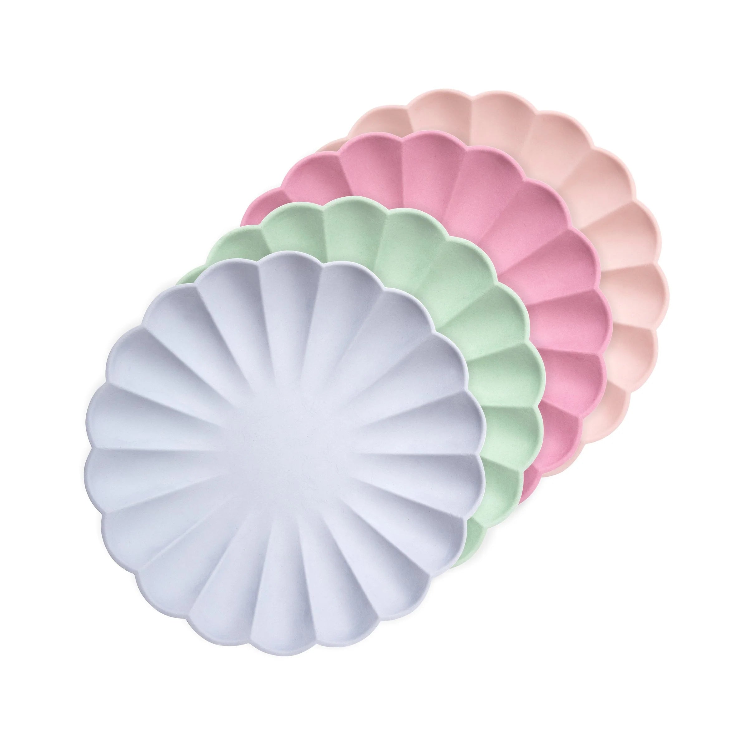 Meri Meri Tallerkener Multicolour Eco Liten 2