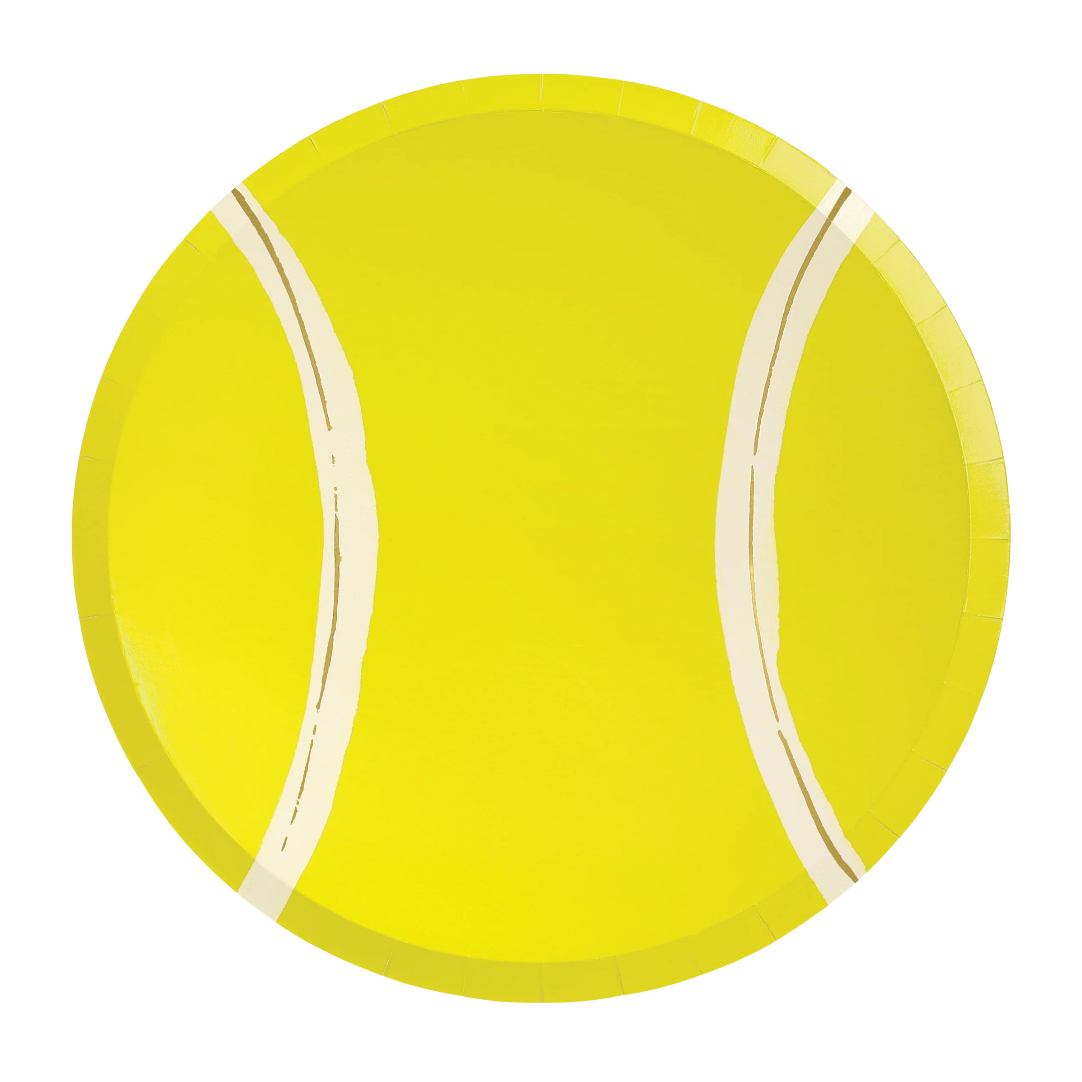 Meri Meri Papptallerken Tennis, 8 stk