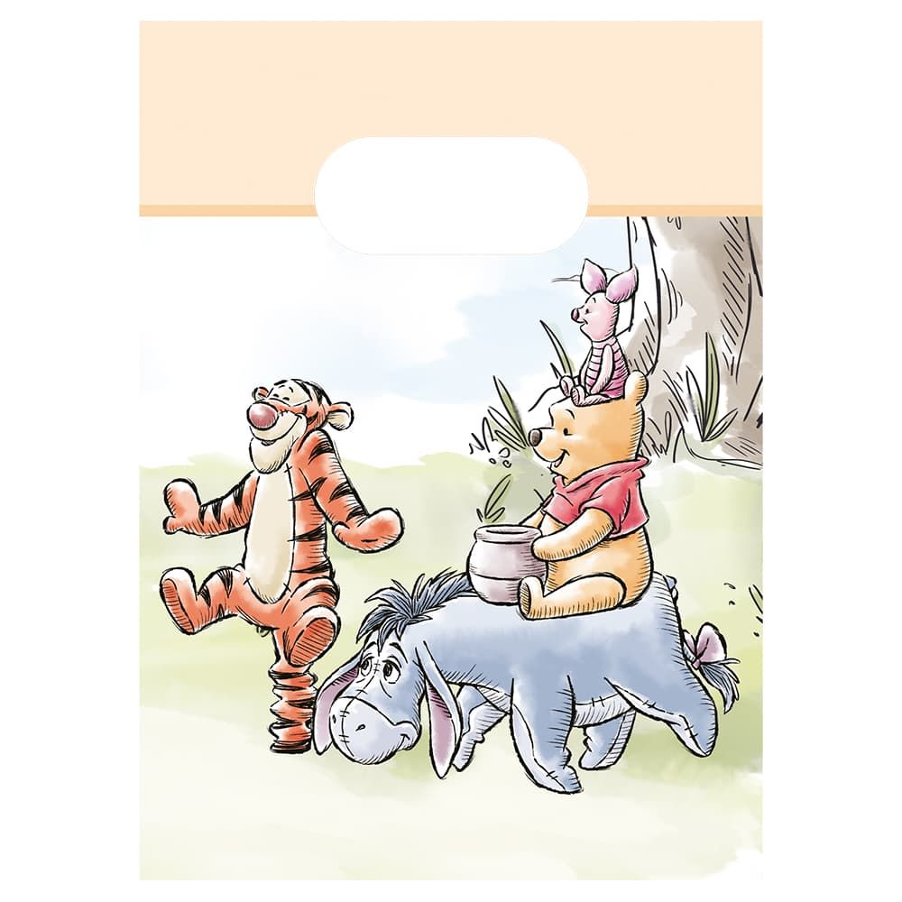 Gavepose Papir Ole Brumm 4stk