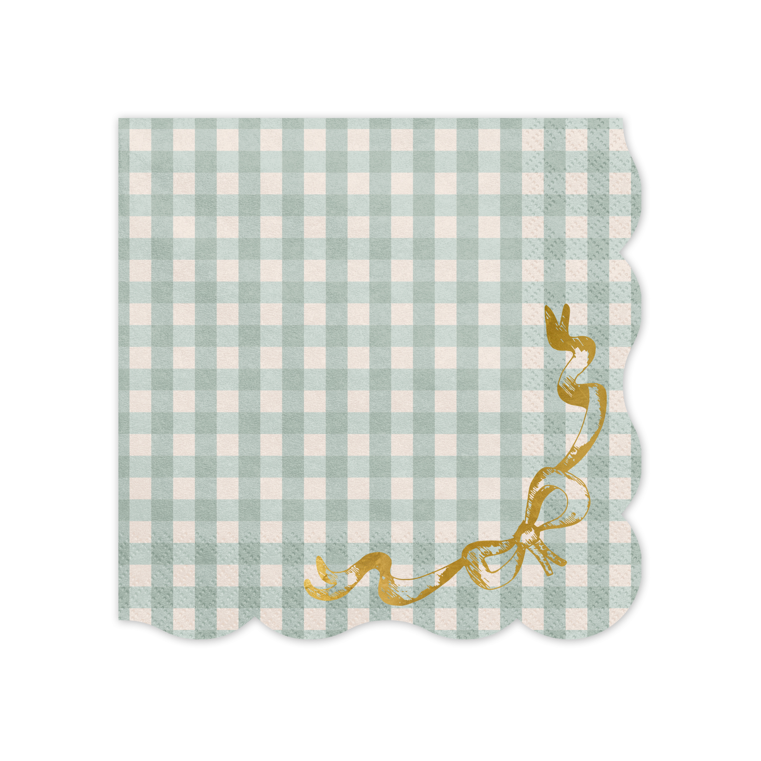 Servietter Ruter 33x33 cm, 12 stk