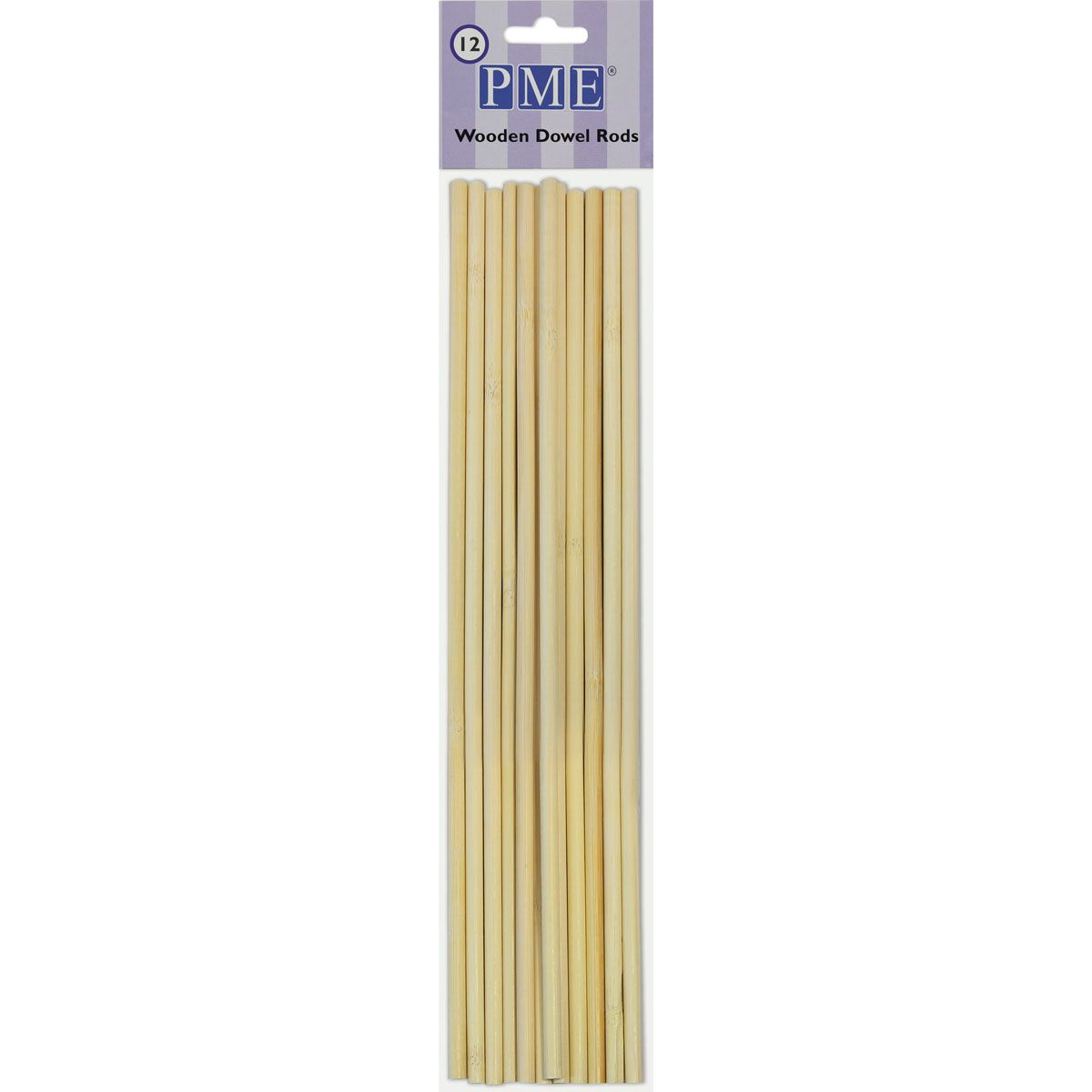 PME Dowel Rods Tre 12 stk
