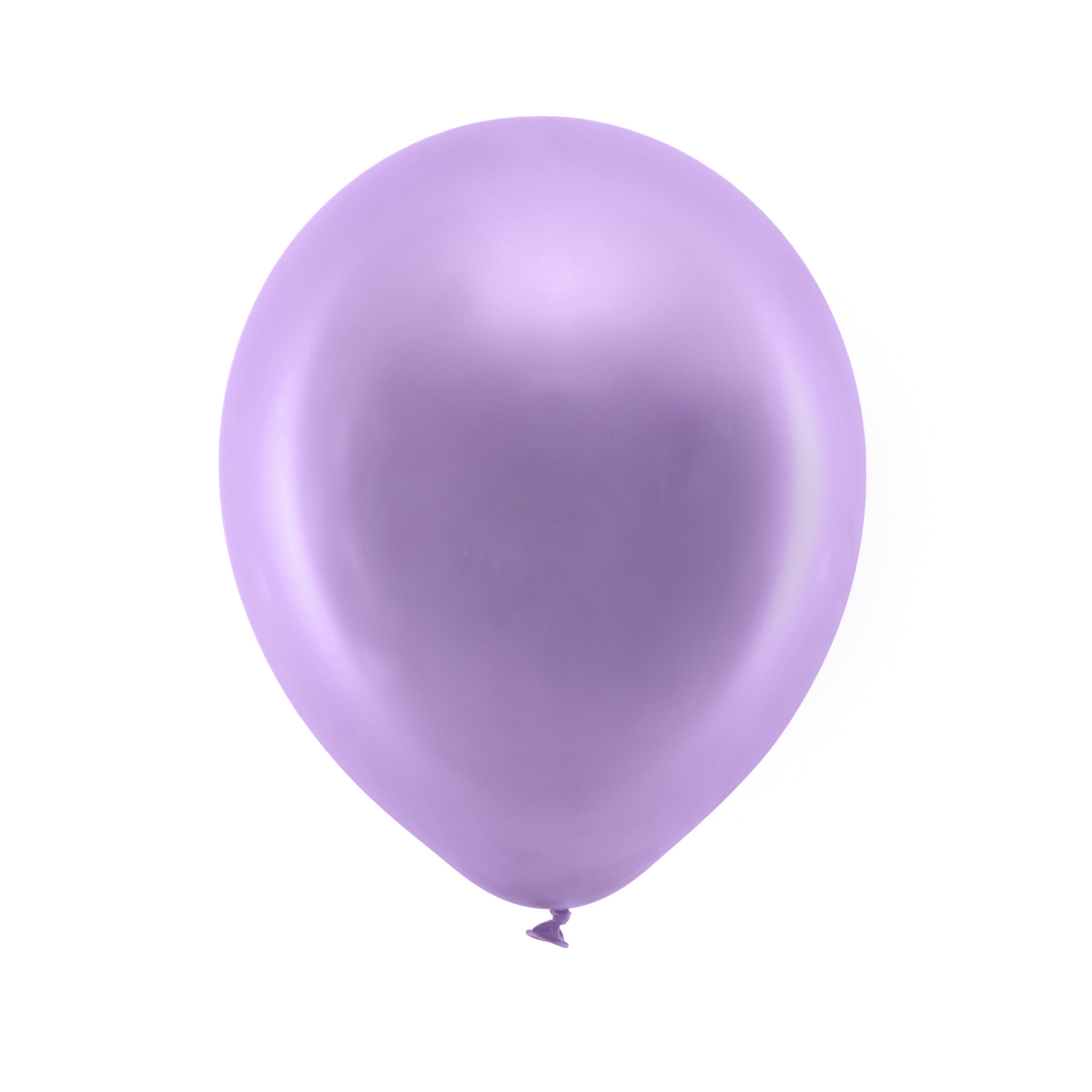 Ballong Rainbow Lilla metallic 30cm, 10 stk