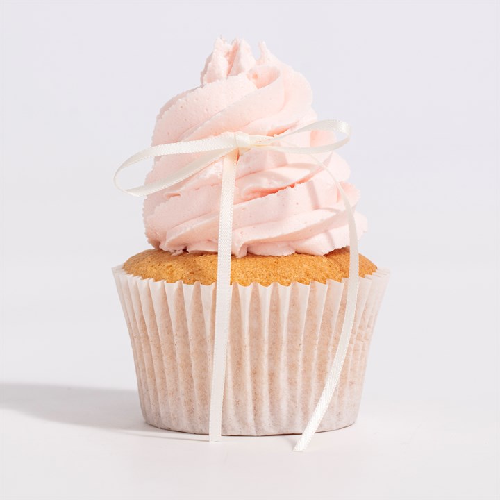 Kaketopper Sløyfe Hvit, 8 stk