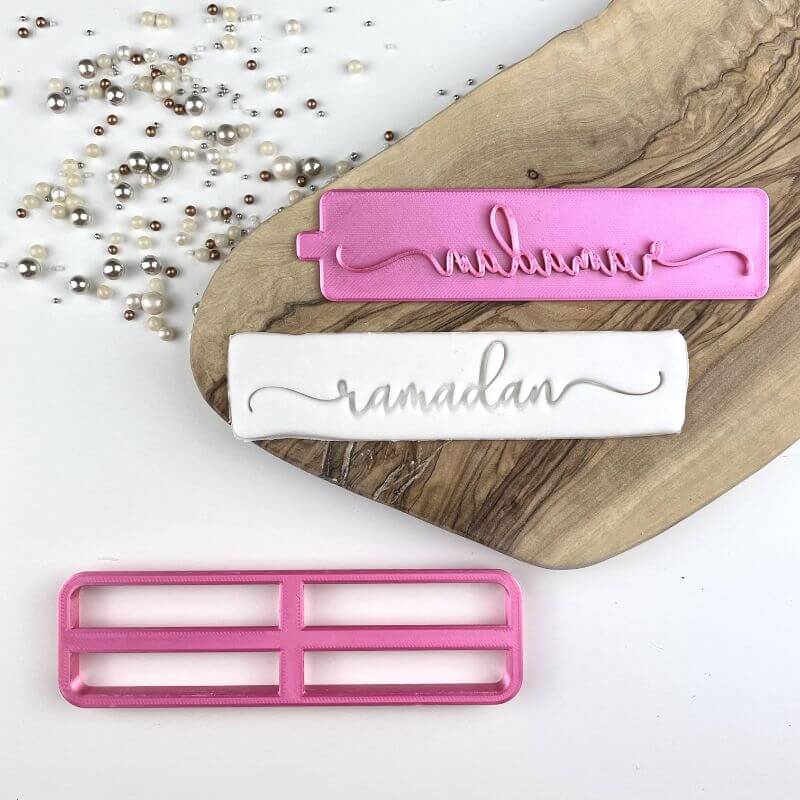 Utstikker og stempel Ramadan Verity Font