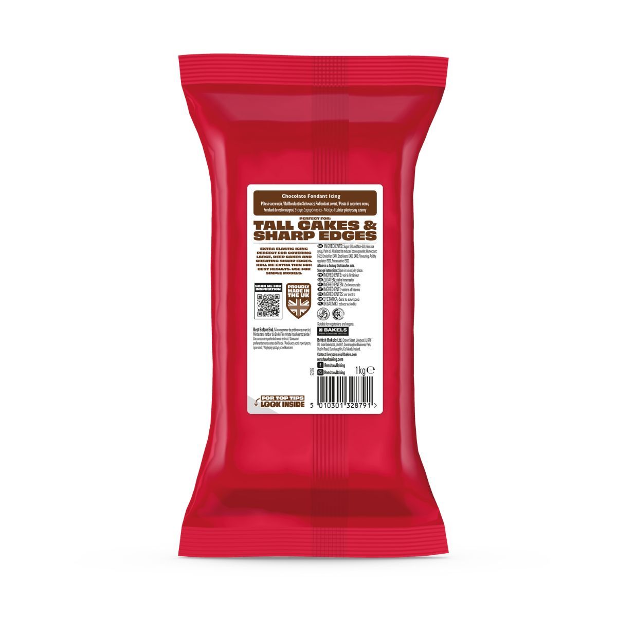 Renshaw Fondant Extra Sjokolade Brun 1kg