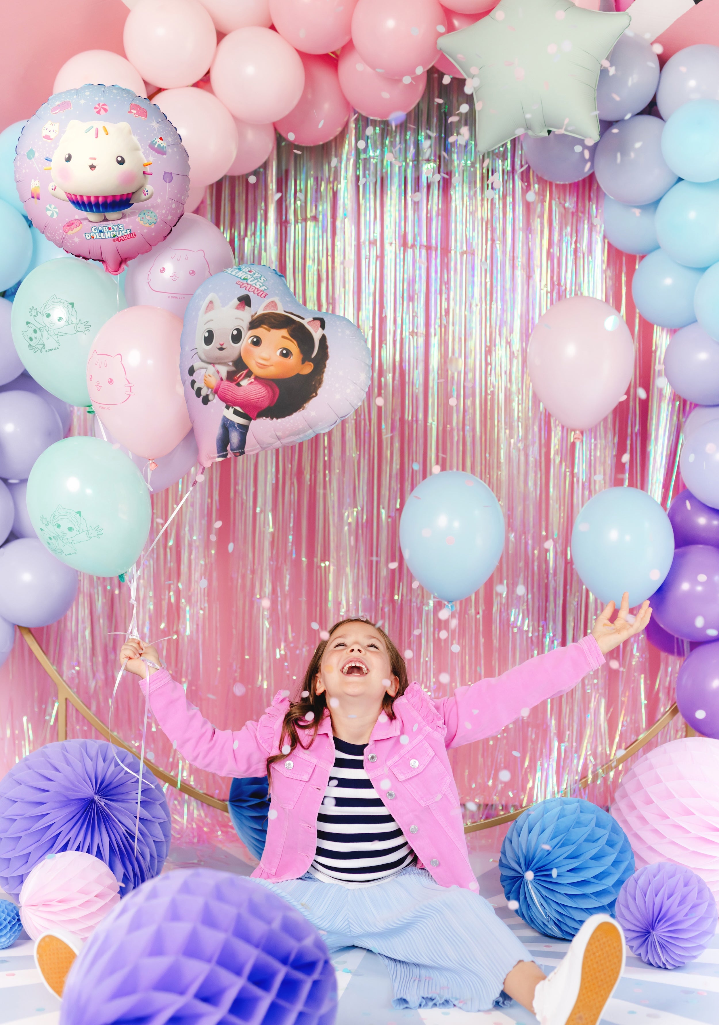 Ballonger Gabbys Dukkehus Pastel 6 stk